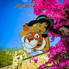 Pin – Rajah y la Princesa Jasmine de Aladdin – Disney Fantasy