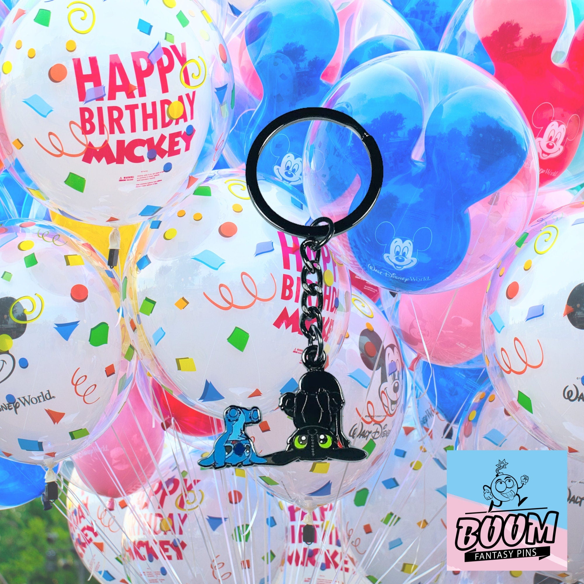 Llavero – Experimento 626 Stitch y Desdentao de Lilo y Stitch – Disney Fantasy