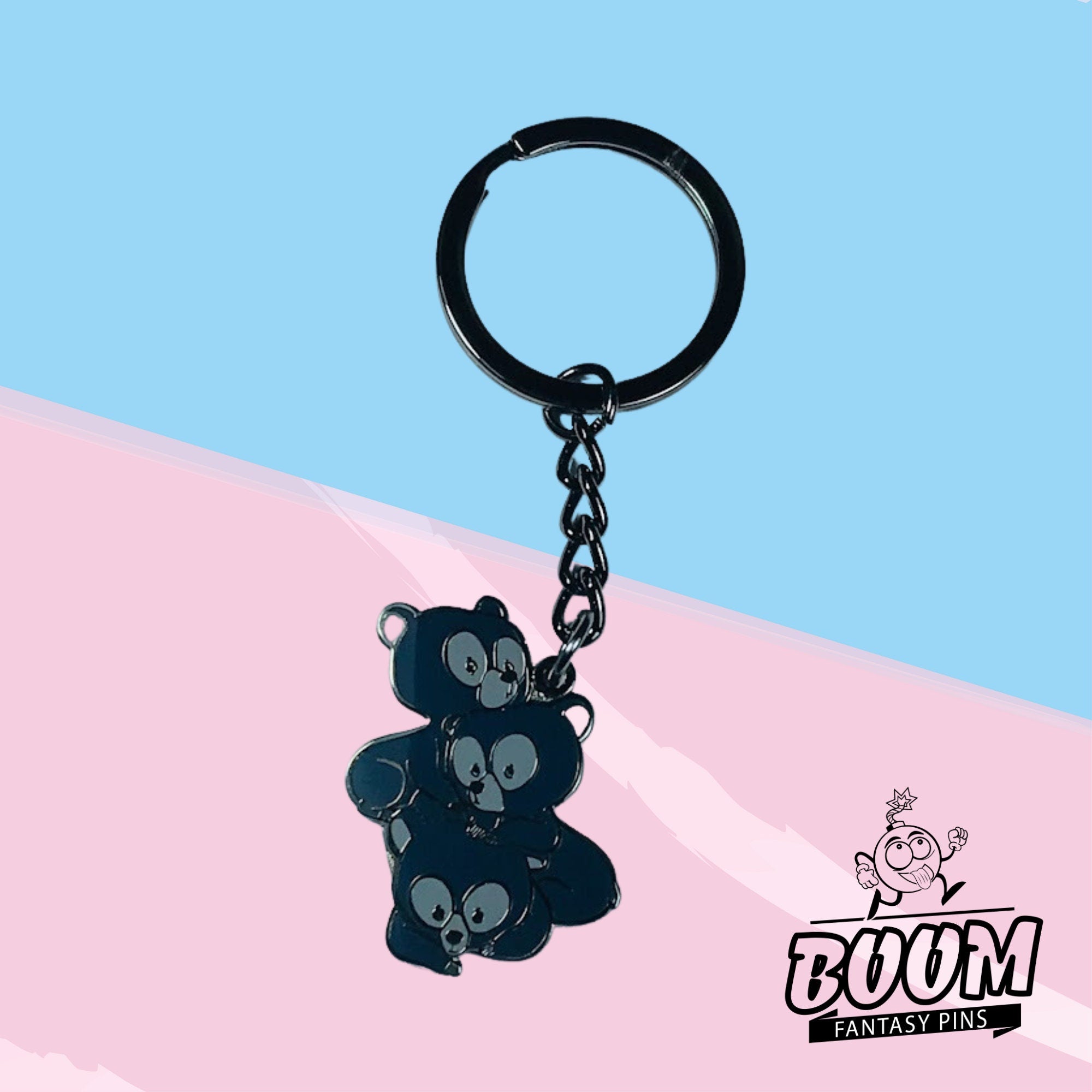 Llavero – Los 3 ositos de Valiente – Disney Fantasy