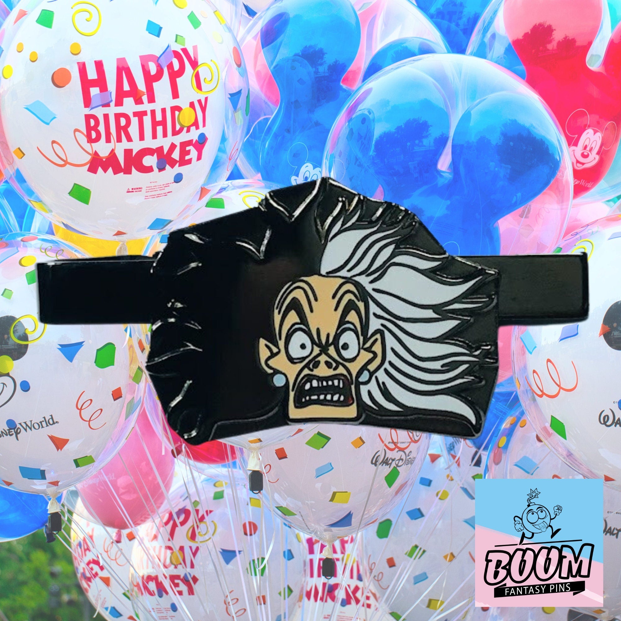 Pinza de corbata – Cruella De Vil de 101 Dálmatas – Disney Fantasy