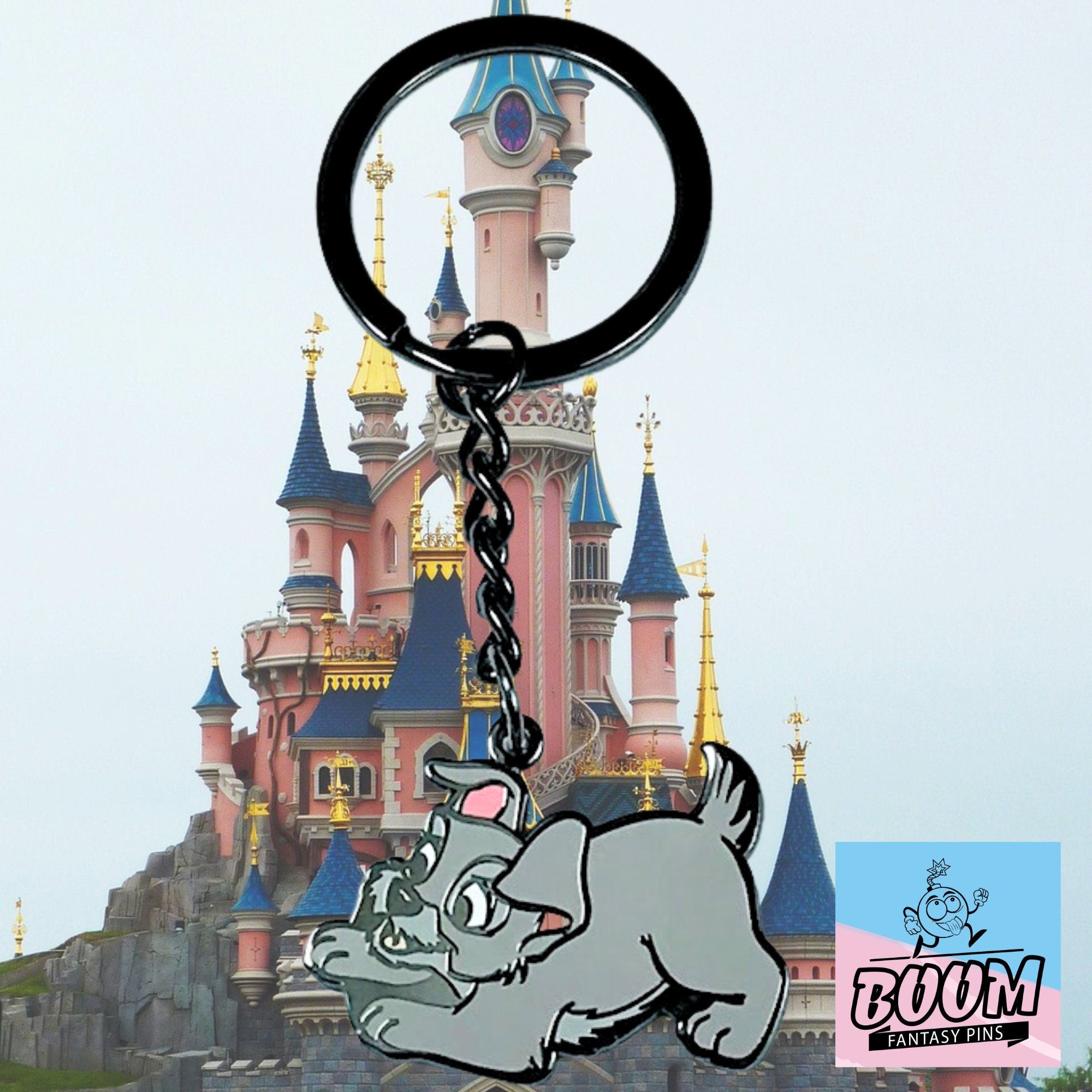 Llavero – Scamp de La Dama y el Vagabundo II – Disney Fantasy