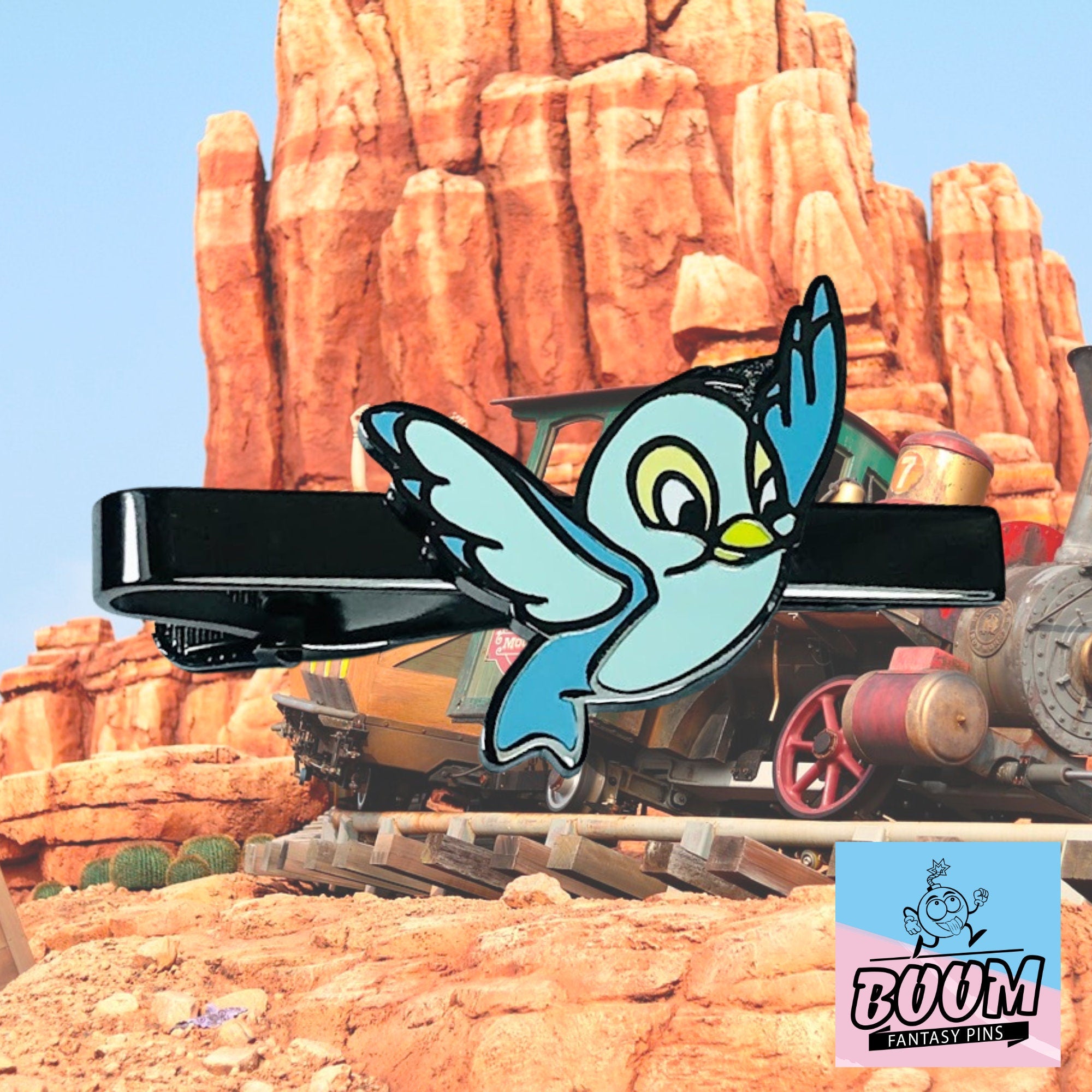 Pinza de corbata – Bambi y Bluebird de Bambi – Disney Fantasy