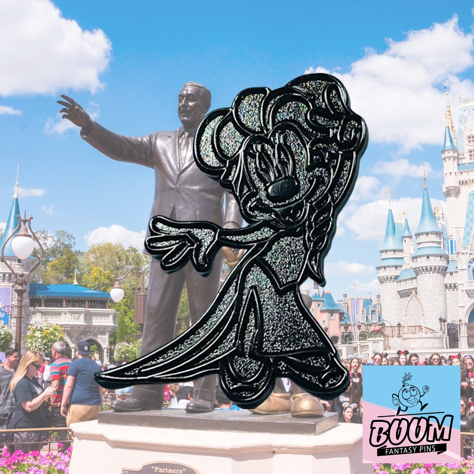 Pin – Minnie Mouse como Elsa de Mickey Mouse – Disney Fantasy