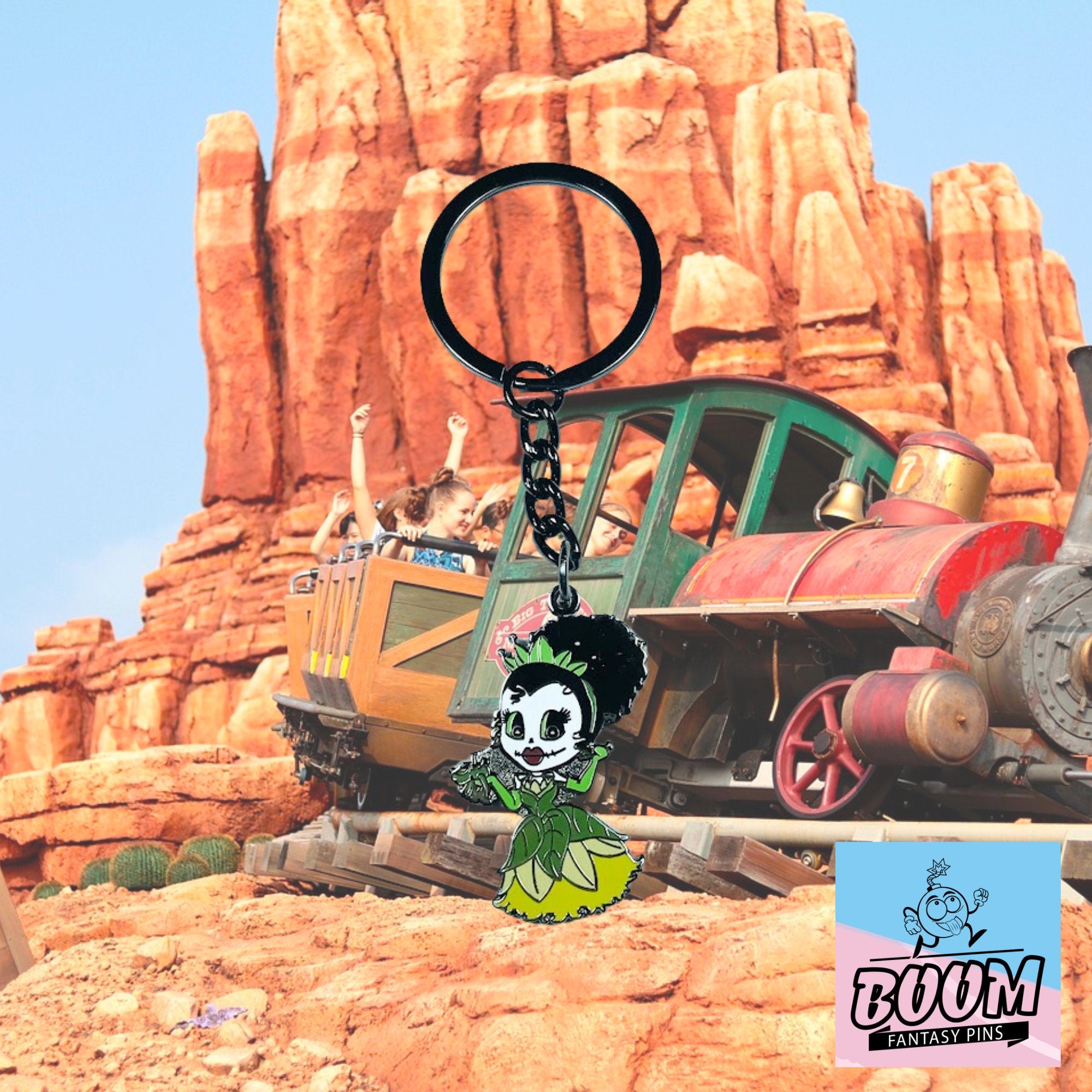 Llavero – Tiana y el Sapo de La Princesa y el Sapo – Disney Fantasy