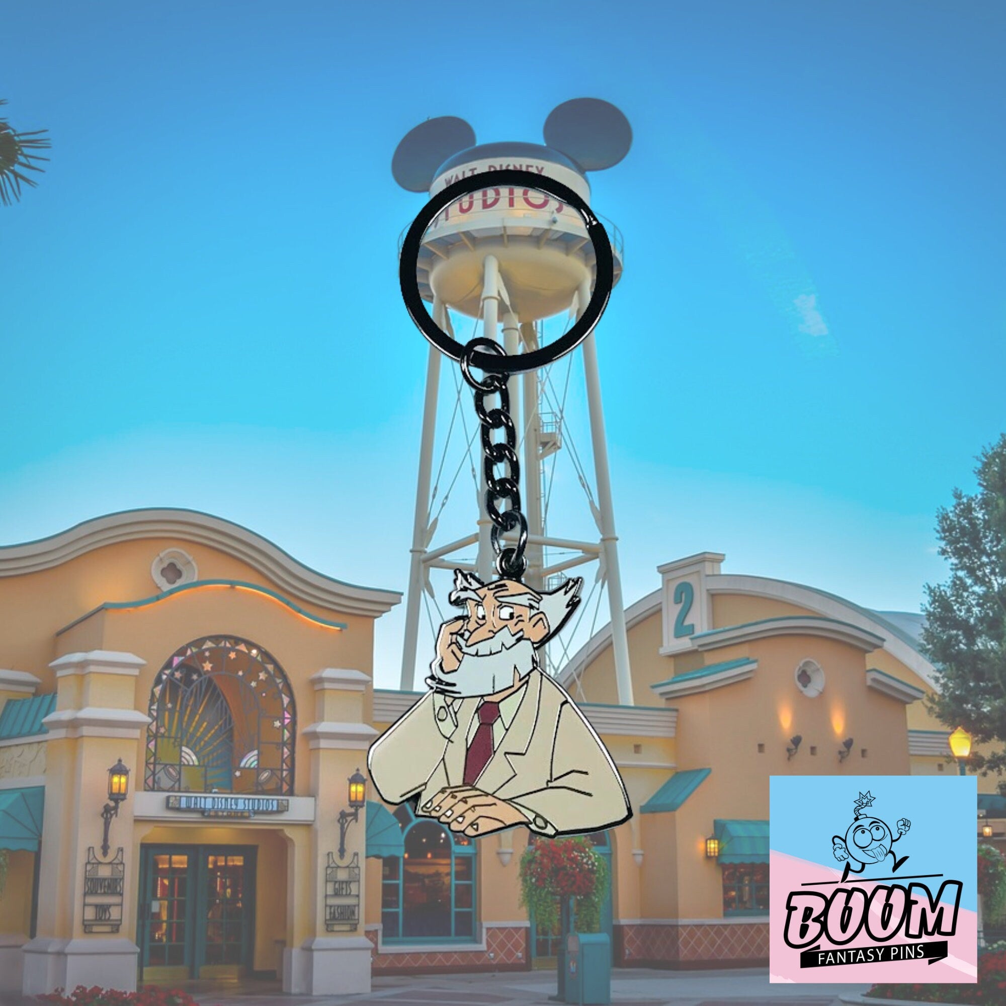 Llavero de Preston B. Whitmore de Atlantis: El Imperio Perdido – Disney Fantasy