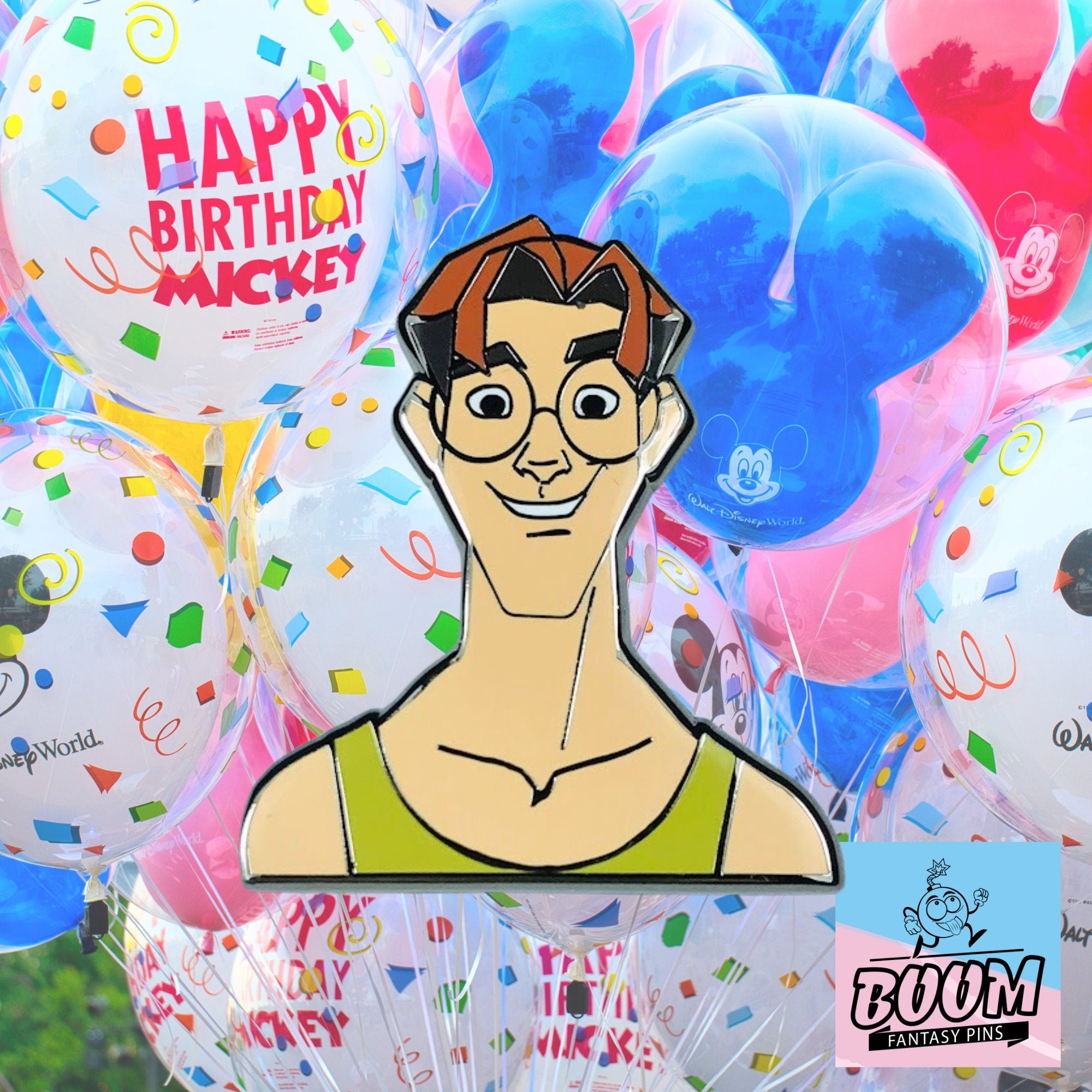 Pin – Milo James from Atlantis The Lost Empire – Disney Fantasy