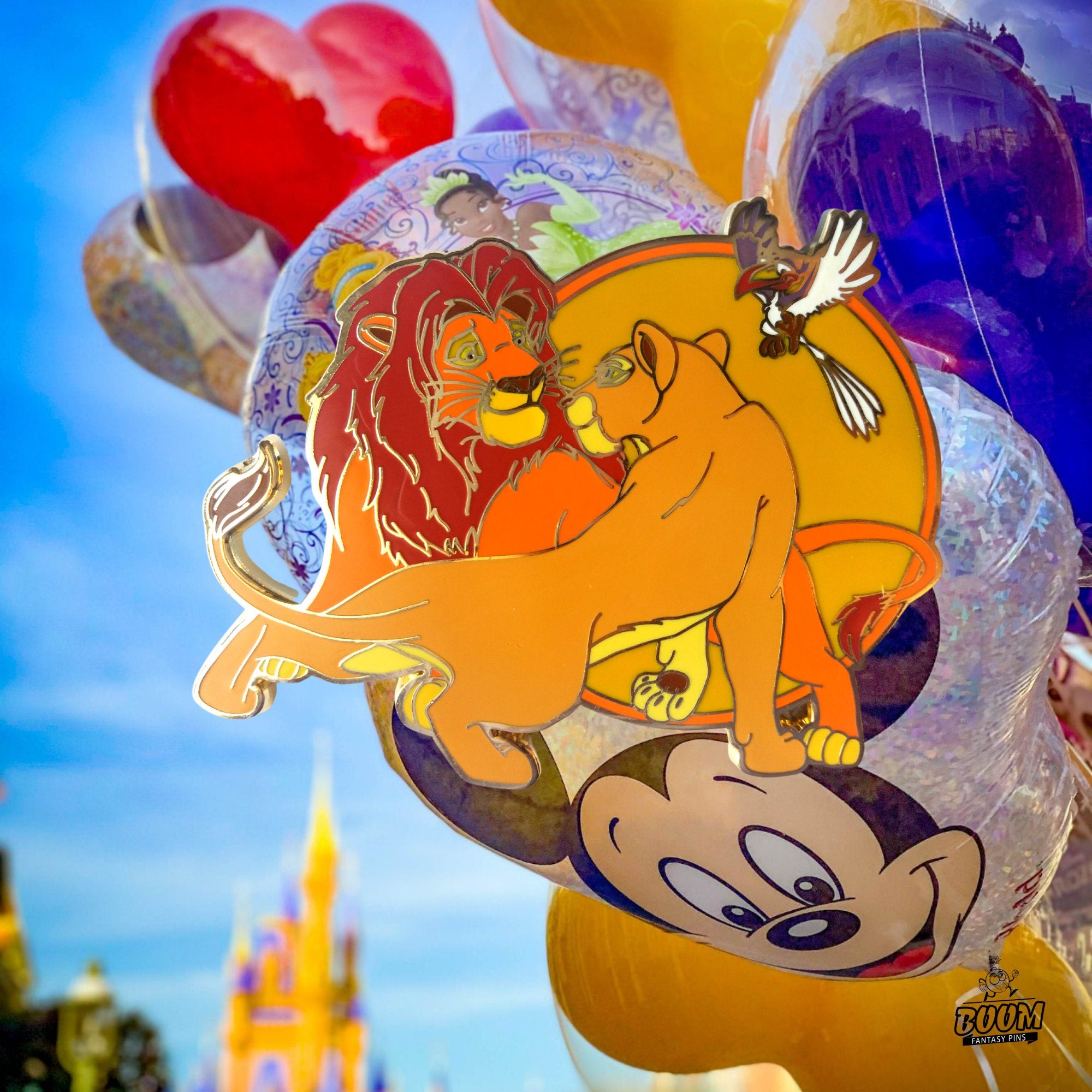 Pin – Simba Nala y Zazu de El Rey León – Disney Fantasy