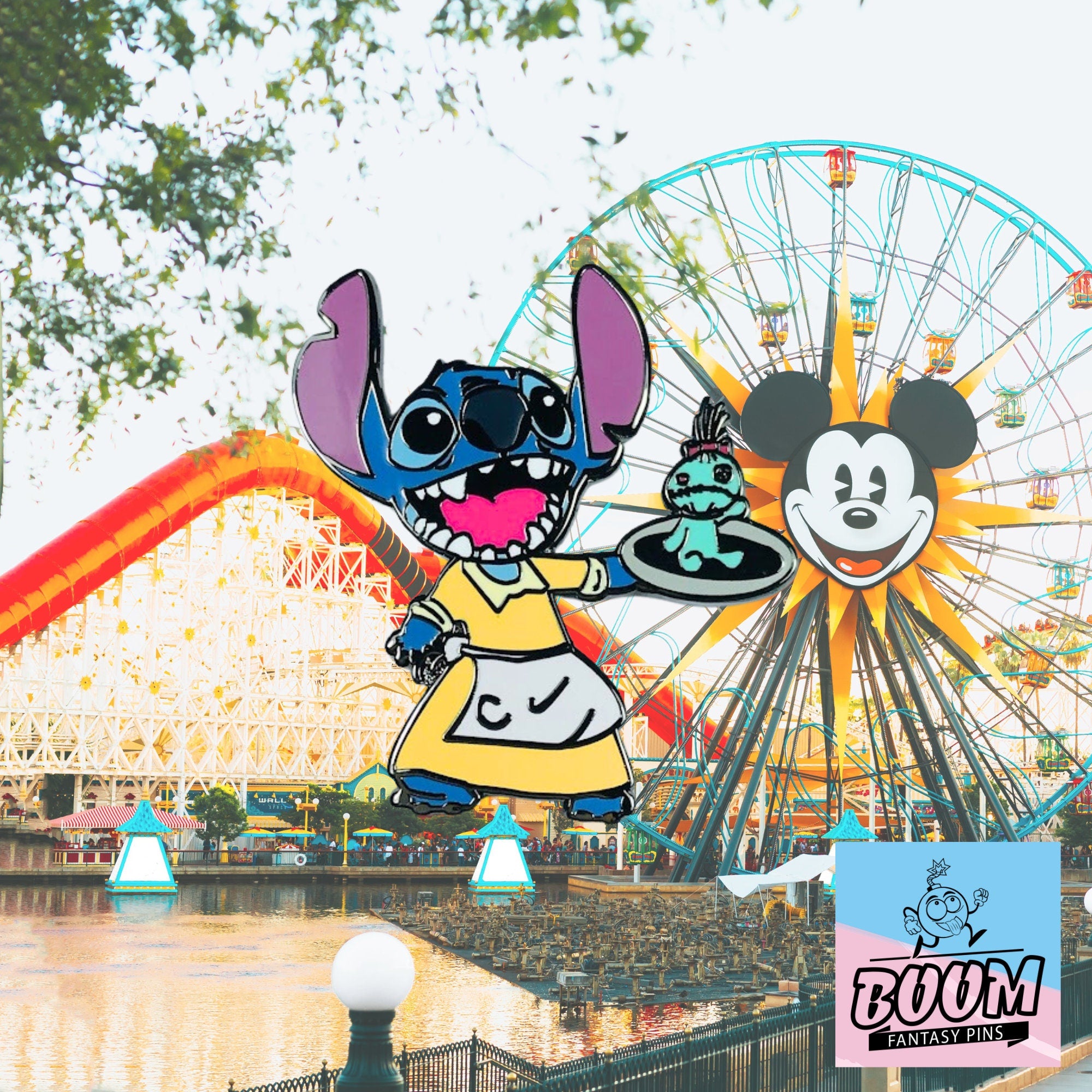 Pin – Experimento 626 Punto con trapos de Lilo y Stitch – Disney Fantasy