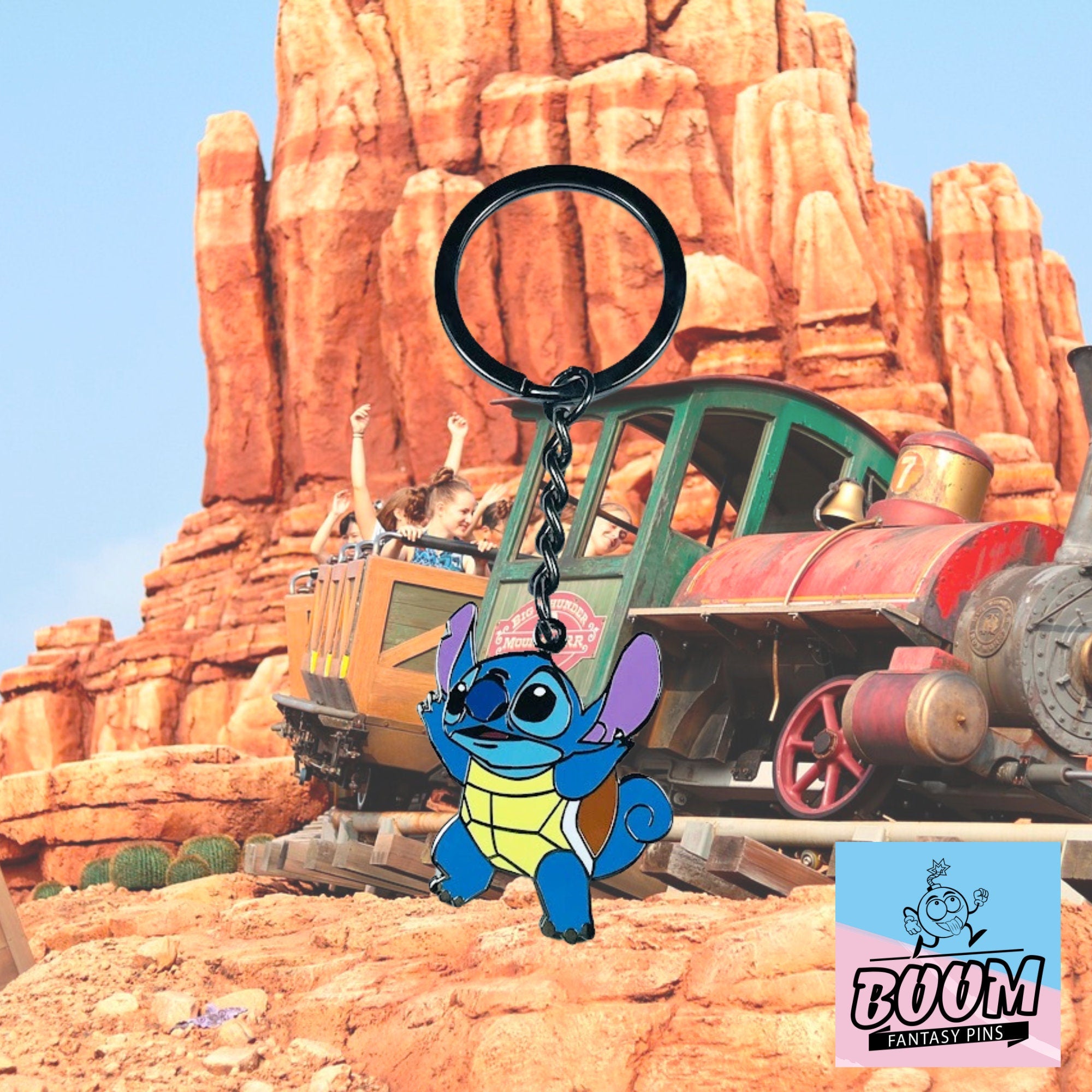 Porte-clés – Stitch Expérience 626 de Lilo &amp; Stitch – Disney Fantasy