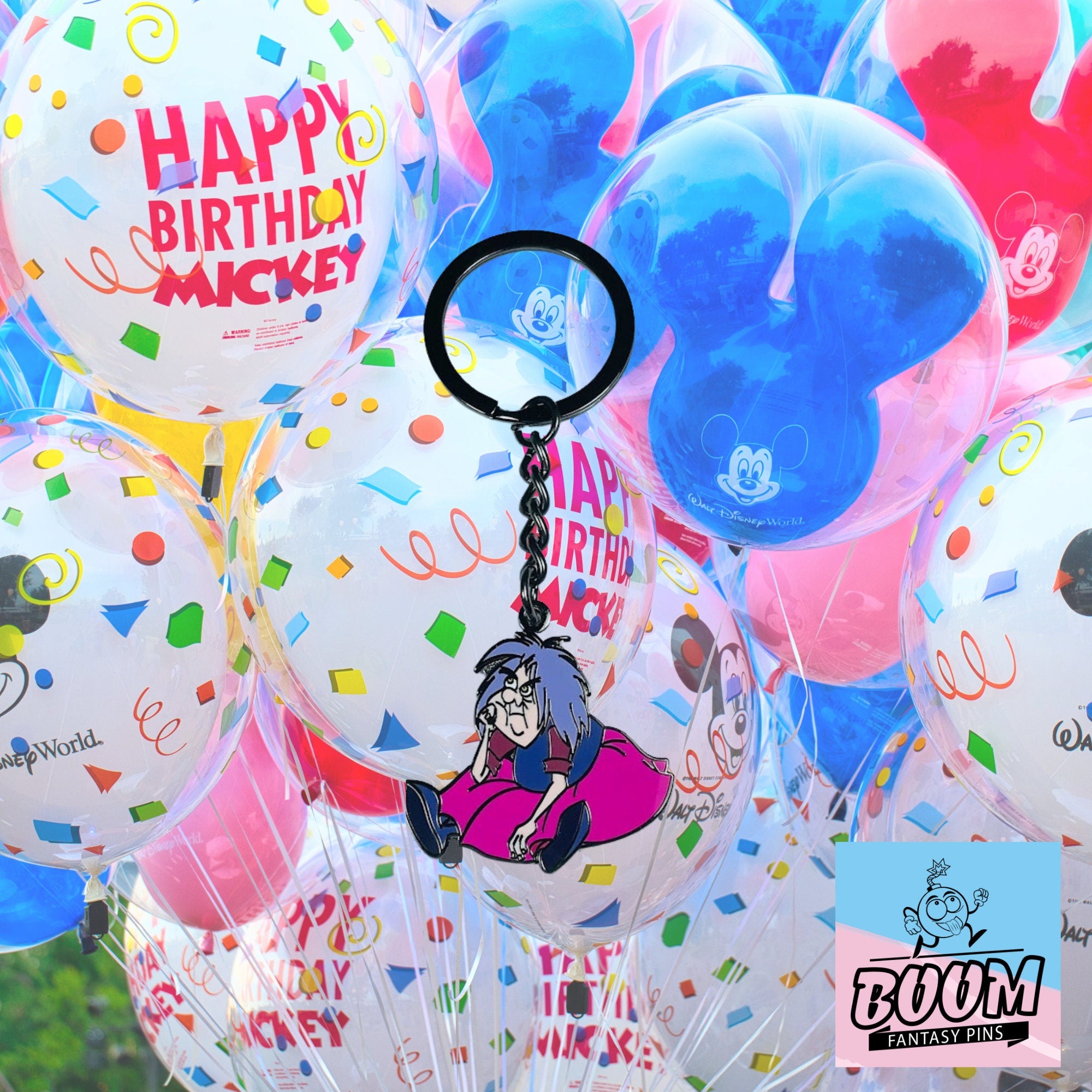 Porte-clés – Madame Mim du film Merlin l'Enchanteur – Disney Fantasy