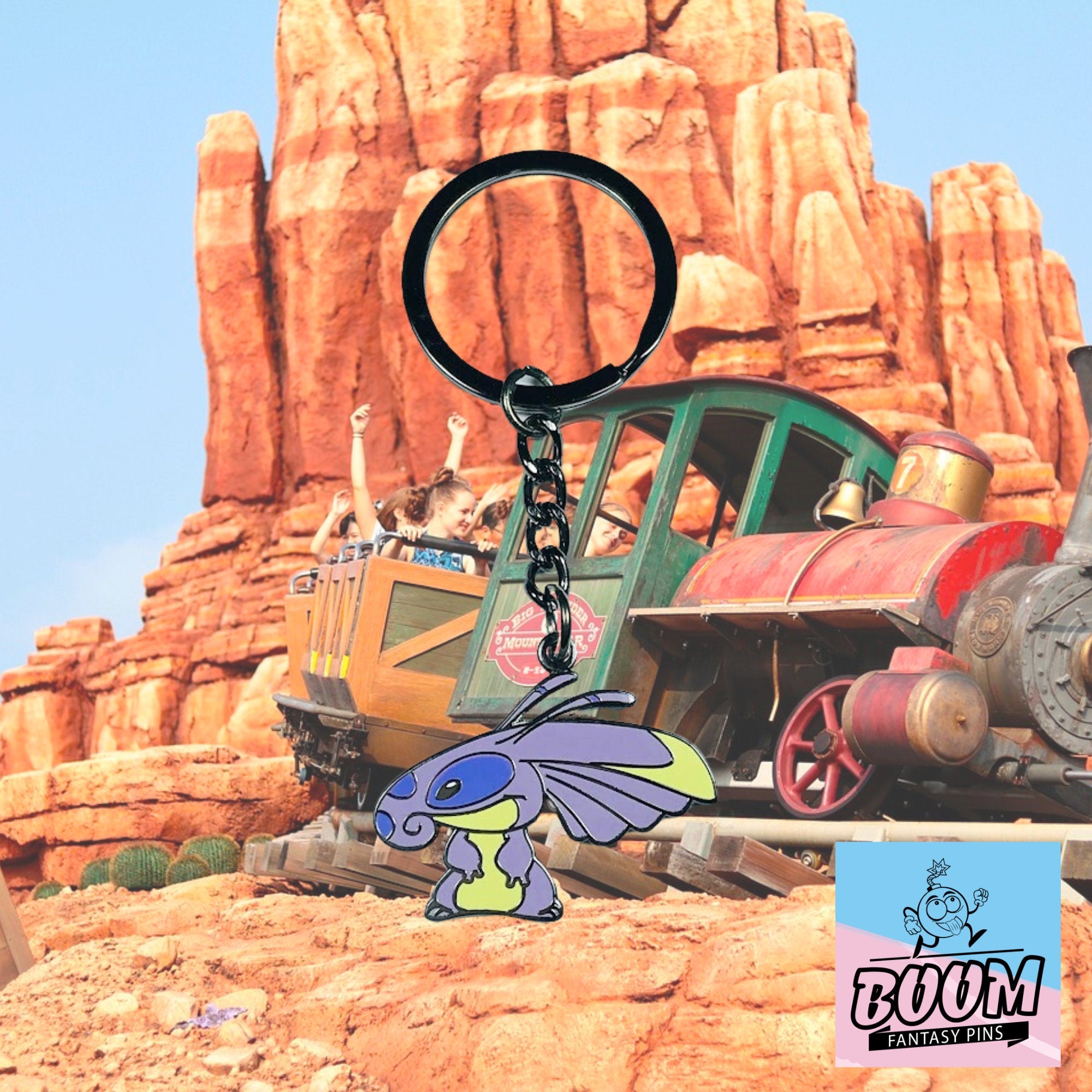 Llavero – Experimento Blowhard 533 de Lilo y Stitch – Disney Fantasy