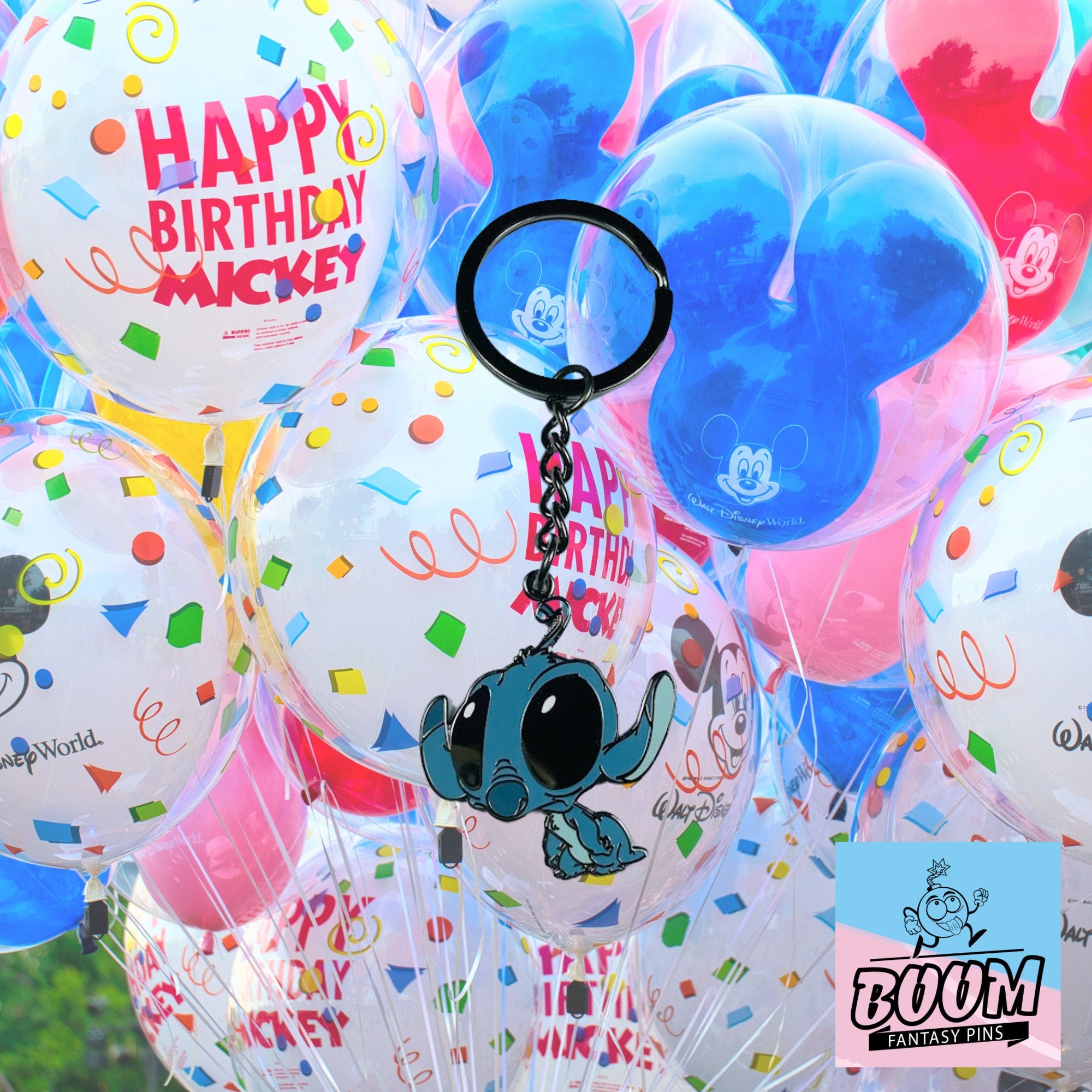 Llavero – Experimento Swirly 383 de Lilo y Stitch – Disney Fantasy