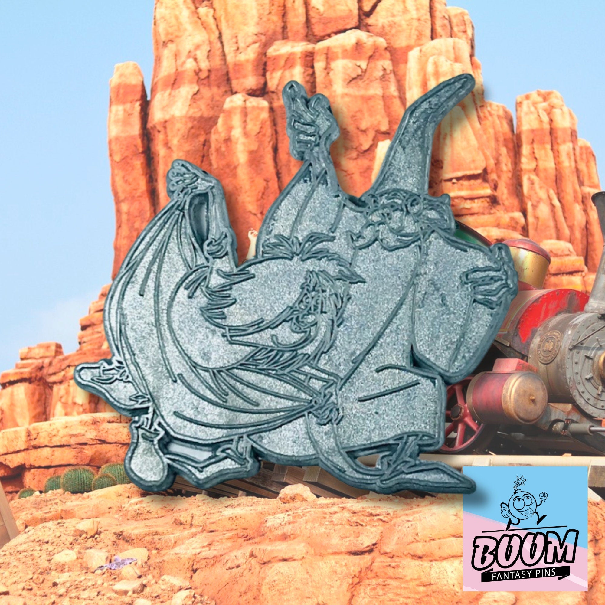 Pin's – Madame Mim et Berlin du film Merlin l'Enchanteur – Disney Fantasy