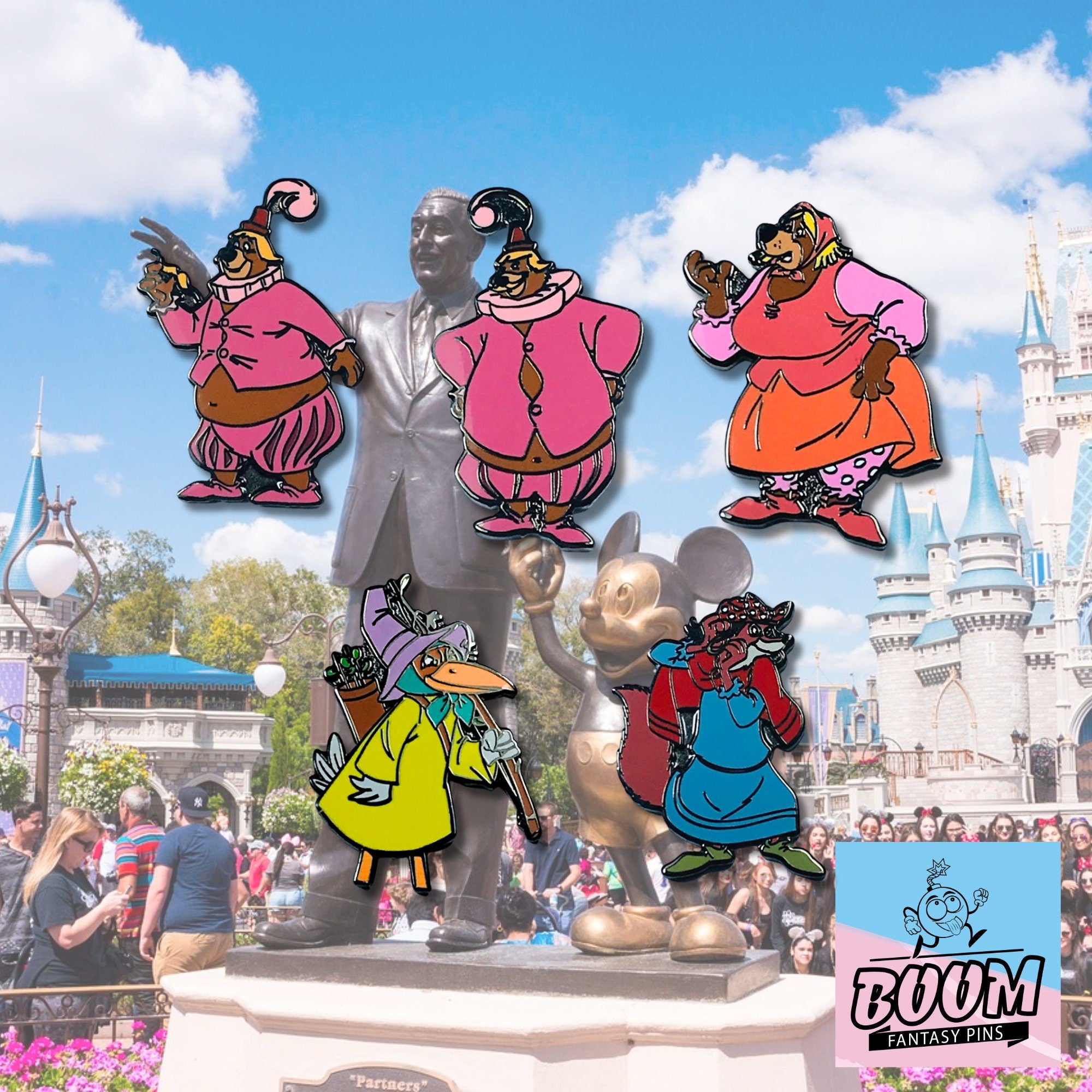 Pin's – Petit Jean de Robin des Bois – Disney Fantasy