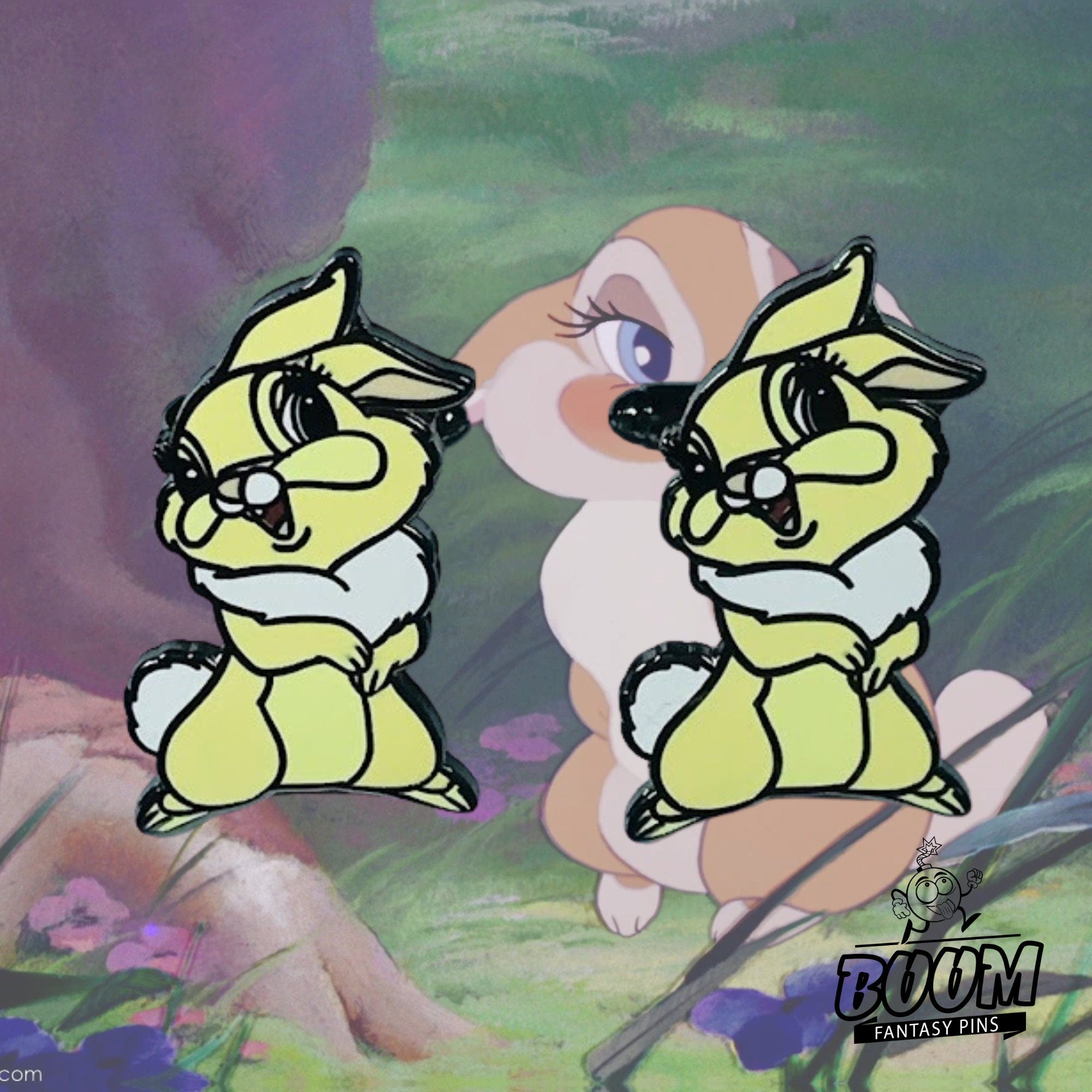 Boutons de manchette – Miss Bunny de Bambi – Disney Fantasy