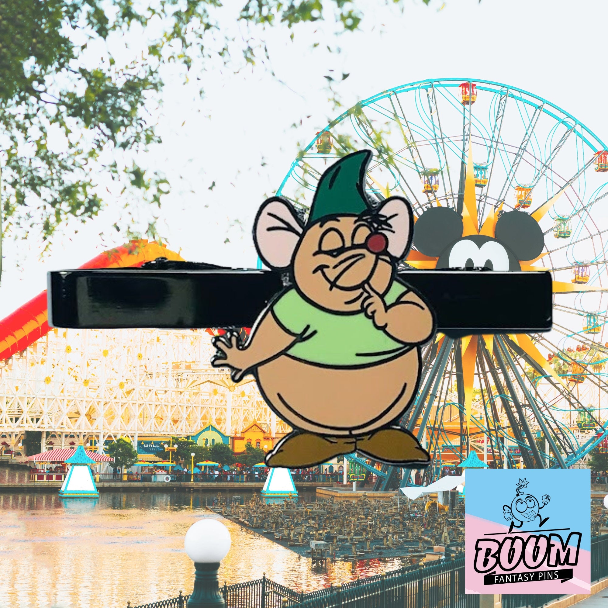 Pinza de corbata – Gus Mouse de Cenicienta – Disney Fantasy