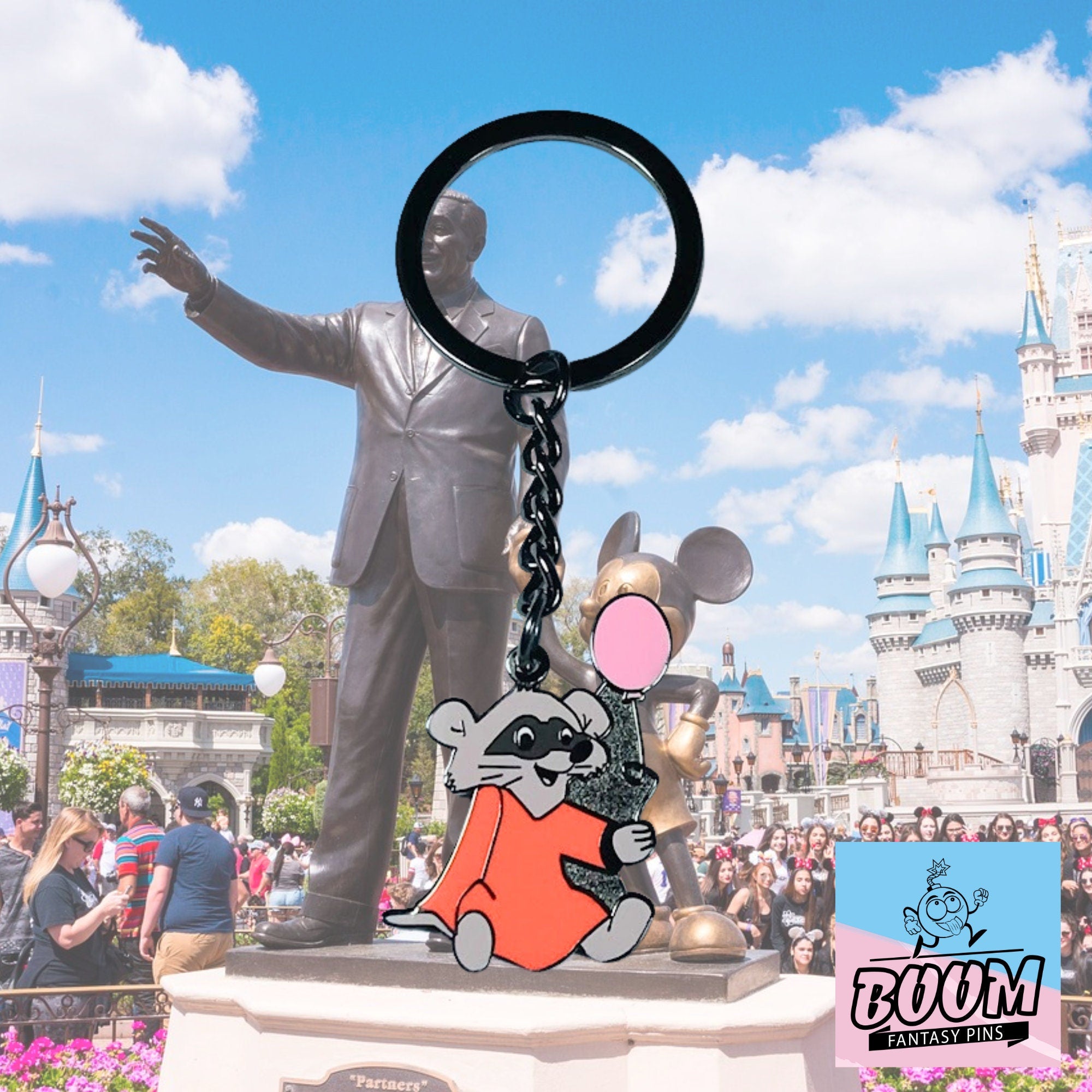 Llavero – Mapache Robin Hood de Robin Hood – Disney Fantasy