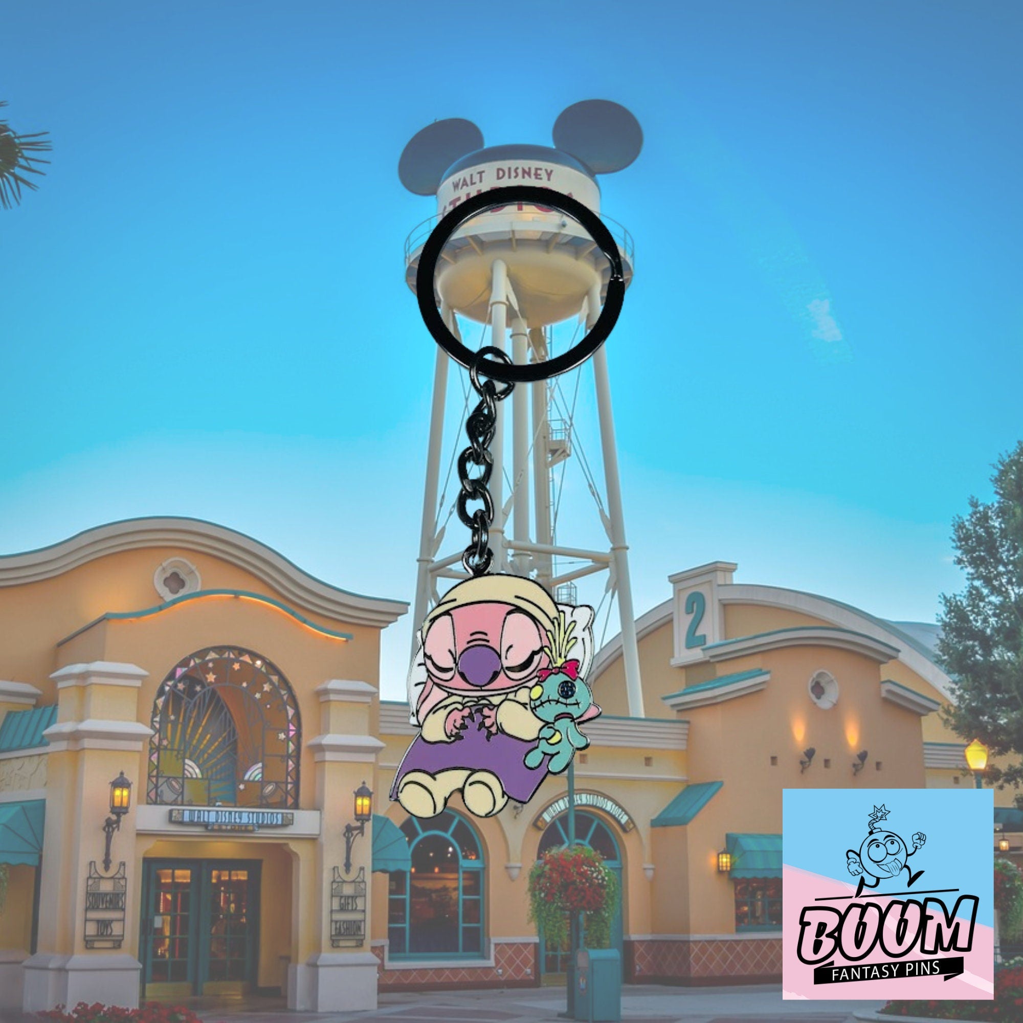 Porte-clés – Ange de Lilo &amp; Stitch – Disney Fantasy