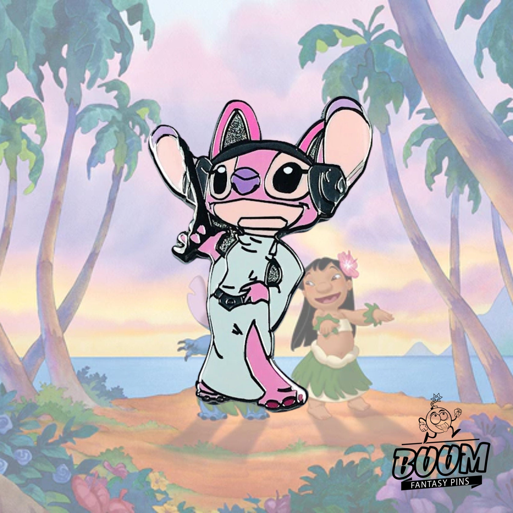 Pin – Angel as Leia Organa from Lilo & Stitch – Disney Fantasy