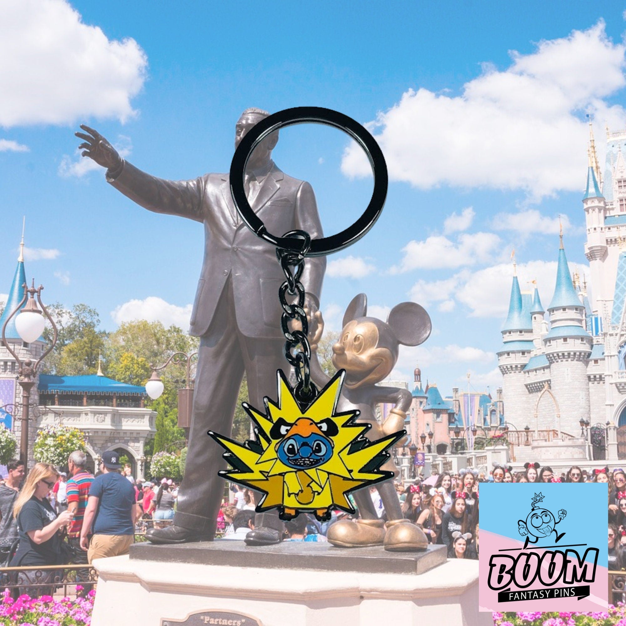 Porte-clés – Stitch Expérience 626 de Lilo &amp; Stitch – Disney Fantasy