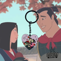 Llavero – Mulan y Li Shang de Mulan – Disney Fantasy