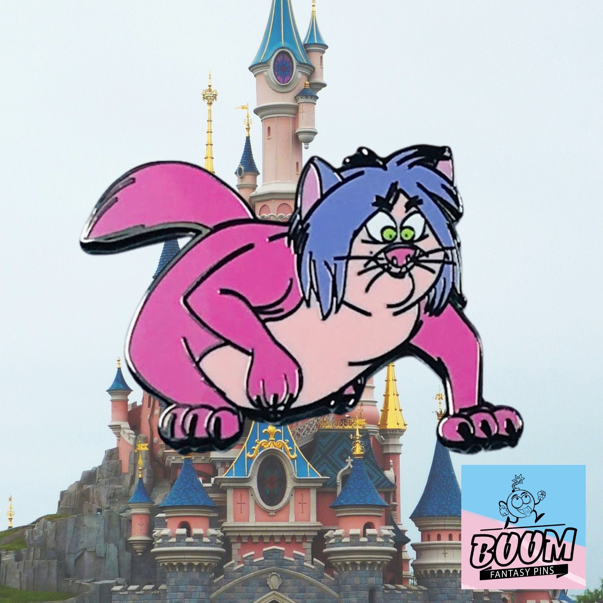 Pin's – Madame Mim en dragon du film Merlin l'Enchanteur – Disney Fantasy
