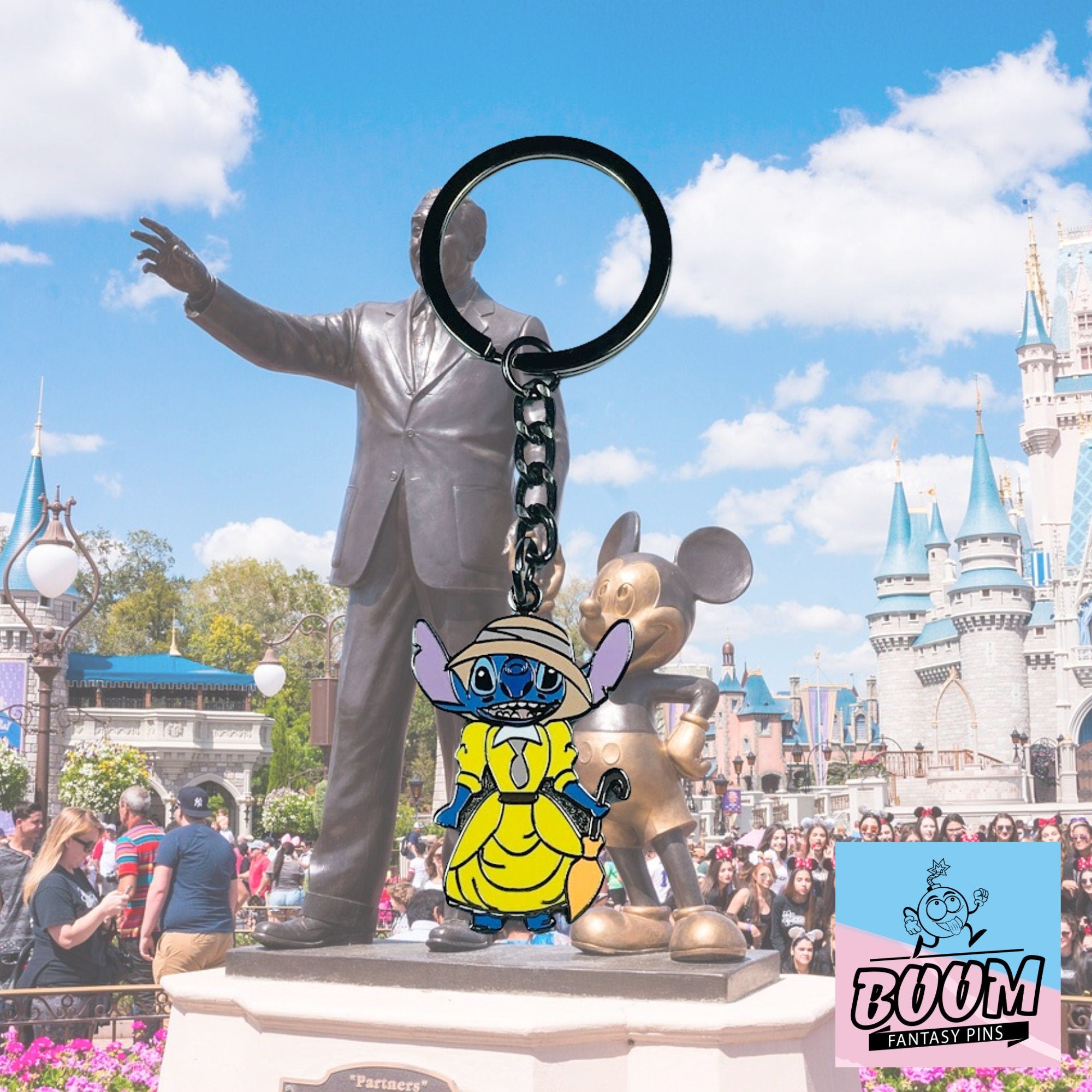 Llavero – Stitch como Jane Porter de Lilo &amp; Stitch – Disney Fantasy