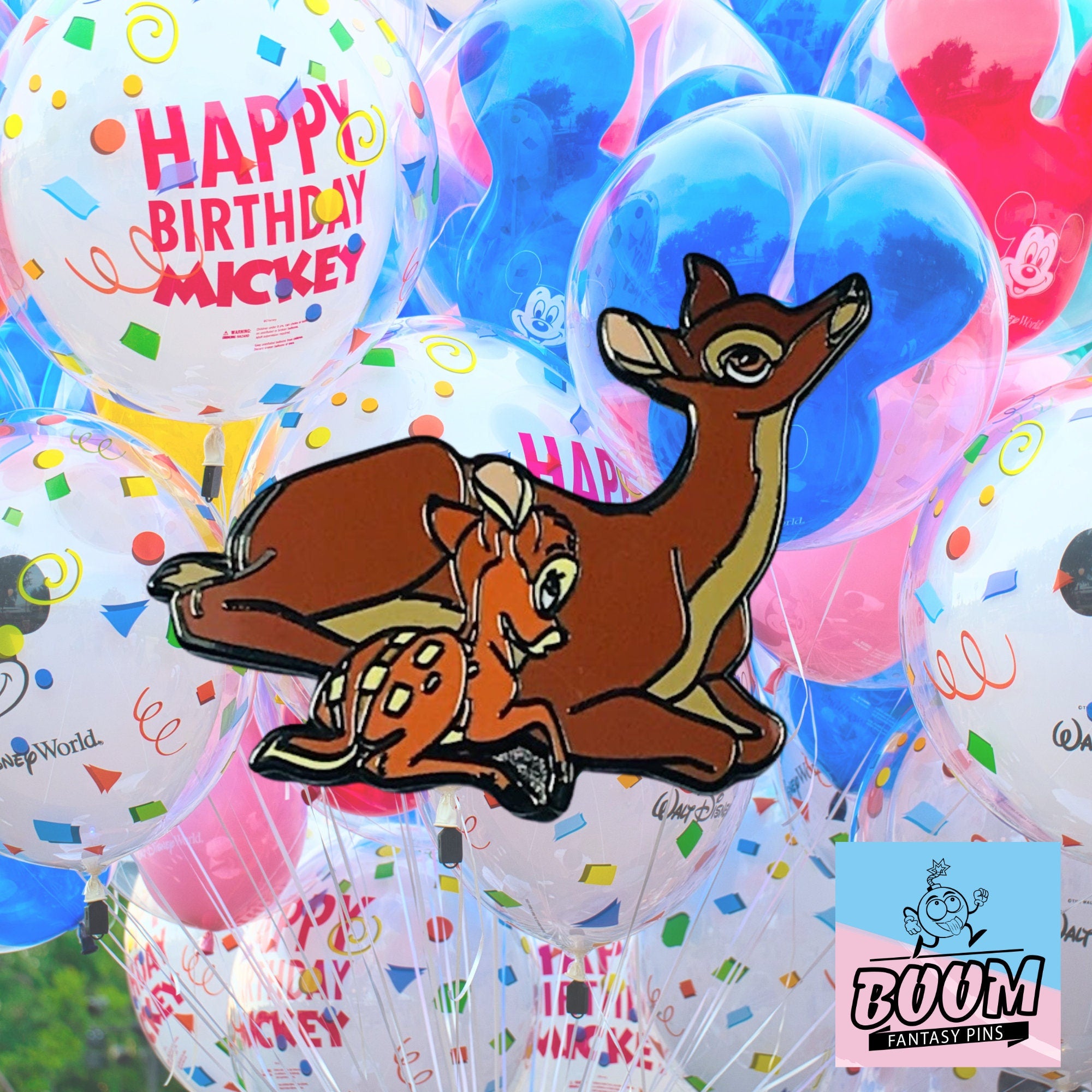 Épingle – La mère de Bambi et Bambi du film Bambi – Disney Fantasy