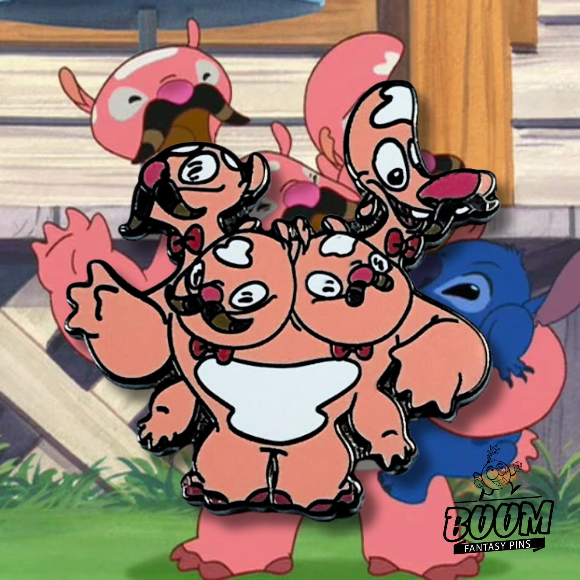 Pin – Experimento de Frente 044 de Lilo y Stitch – Disney Fantasy