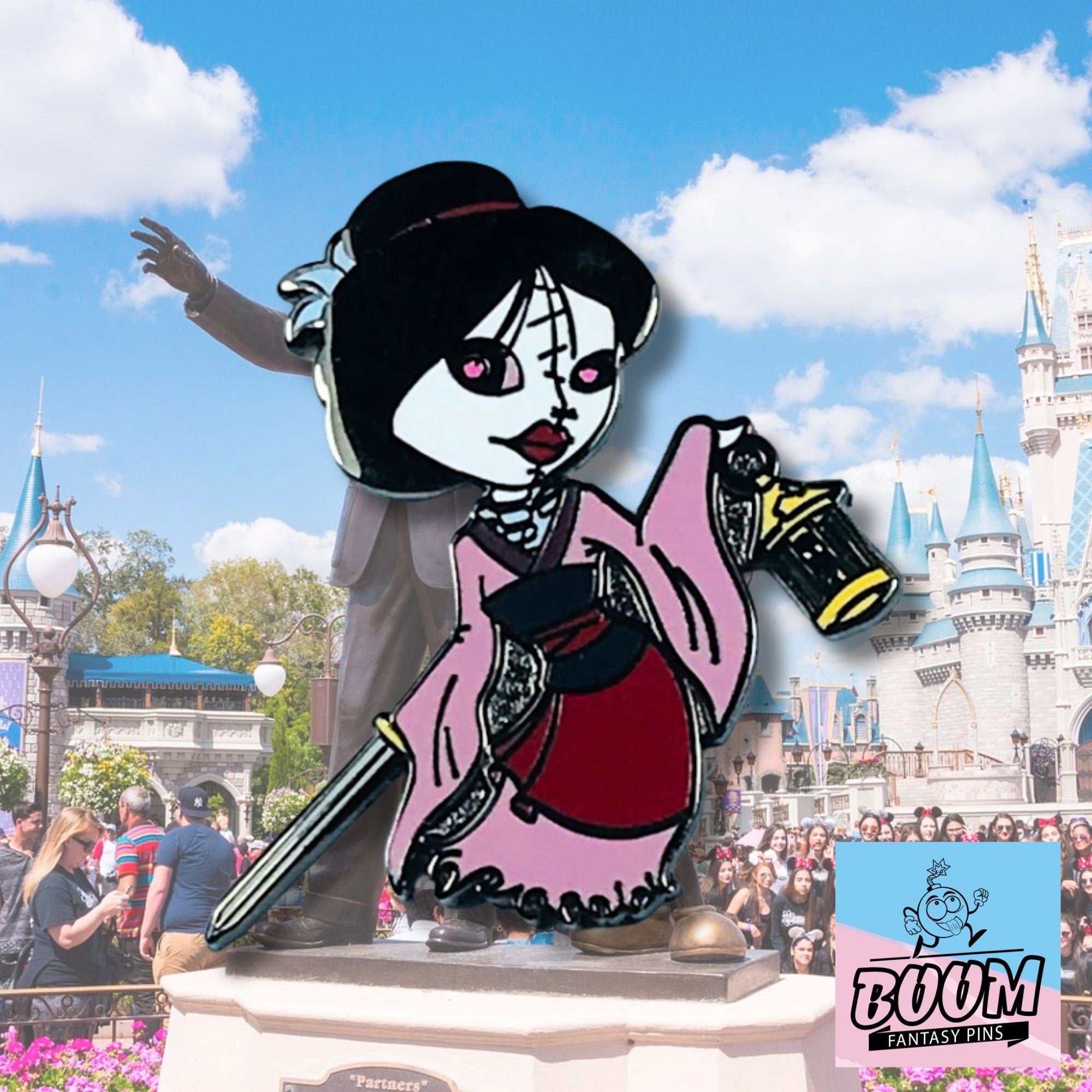 Pin – Fa Mulan como Zombie de Mulan – Disney Fantasy