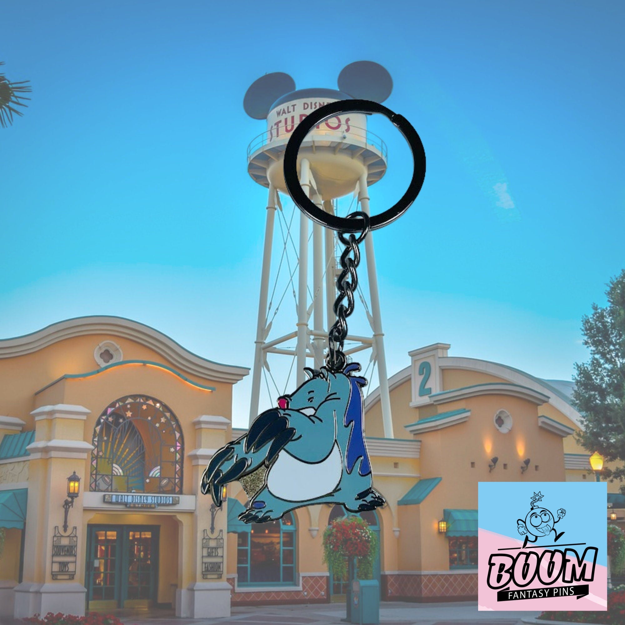 Llavero – Experimento Retroexcavadora 040 de Lilo y Stitch – Disney Fantasy