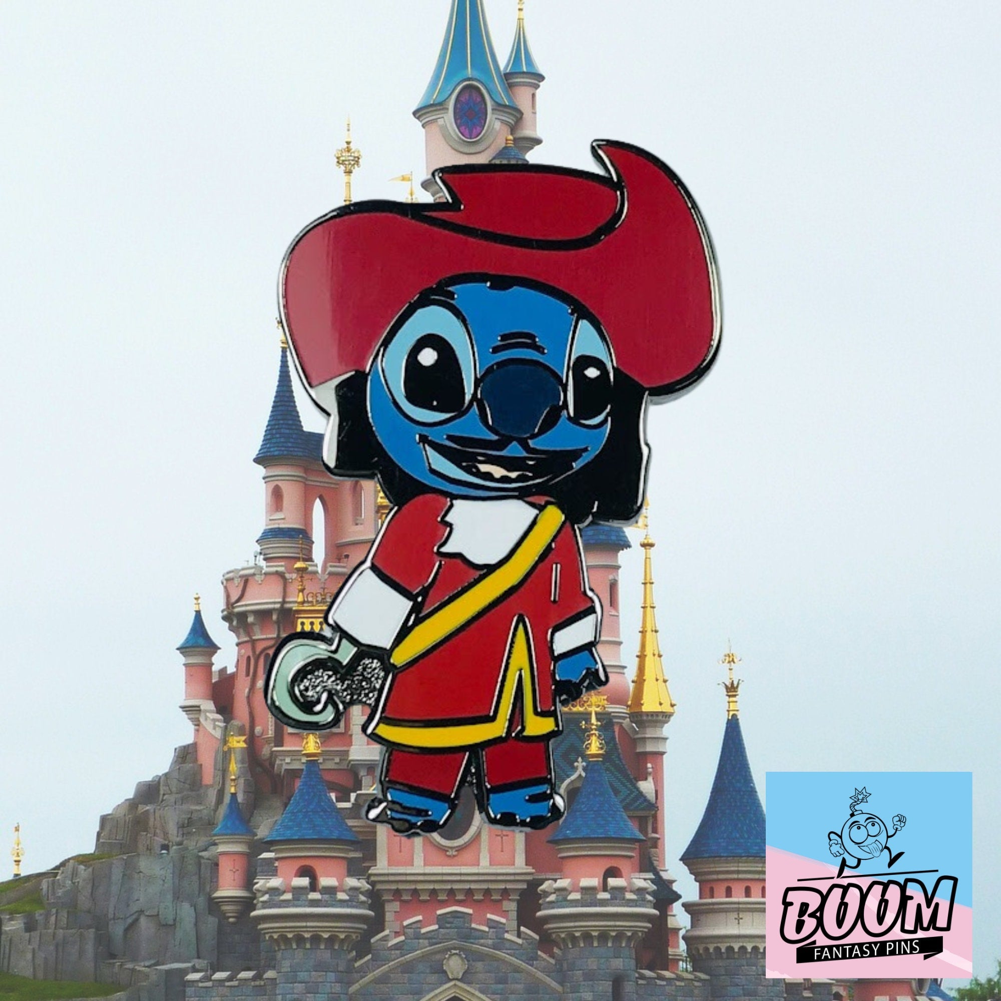Pin – Stitch como el Capitán Garfio de Lilo y Stitch – Disney Fantasy