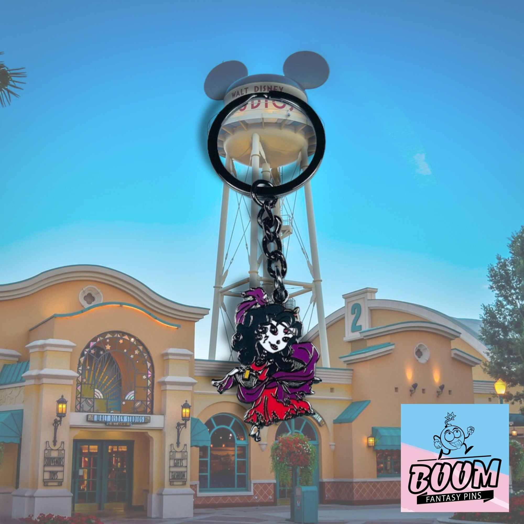 Llavero – Esmeralda de El Jorobado de Notre Dame – Disney Fantasy