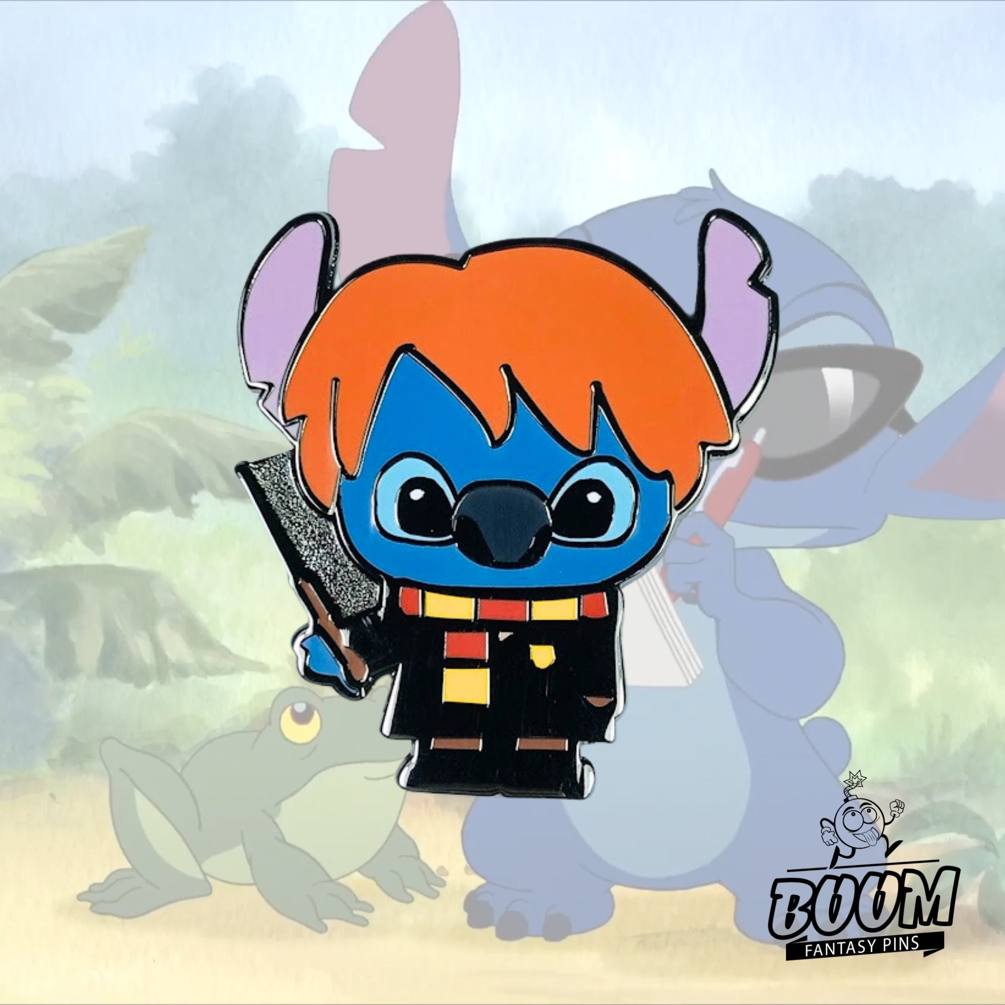 Épingle – Stitch en Ron Weasley de Lilo &amp; Stitch – Disney Fantasy