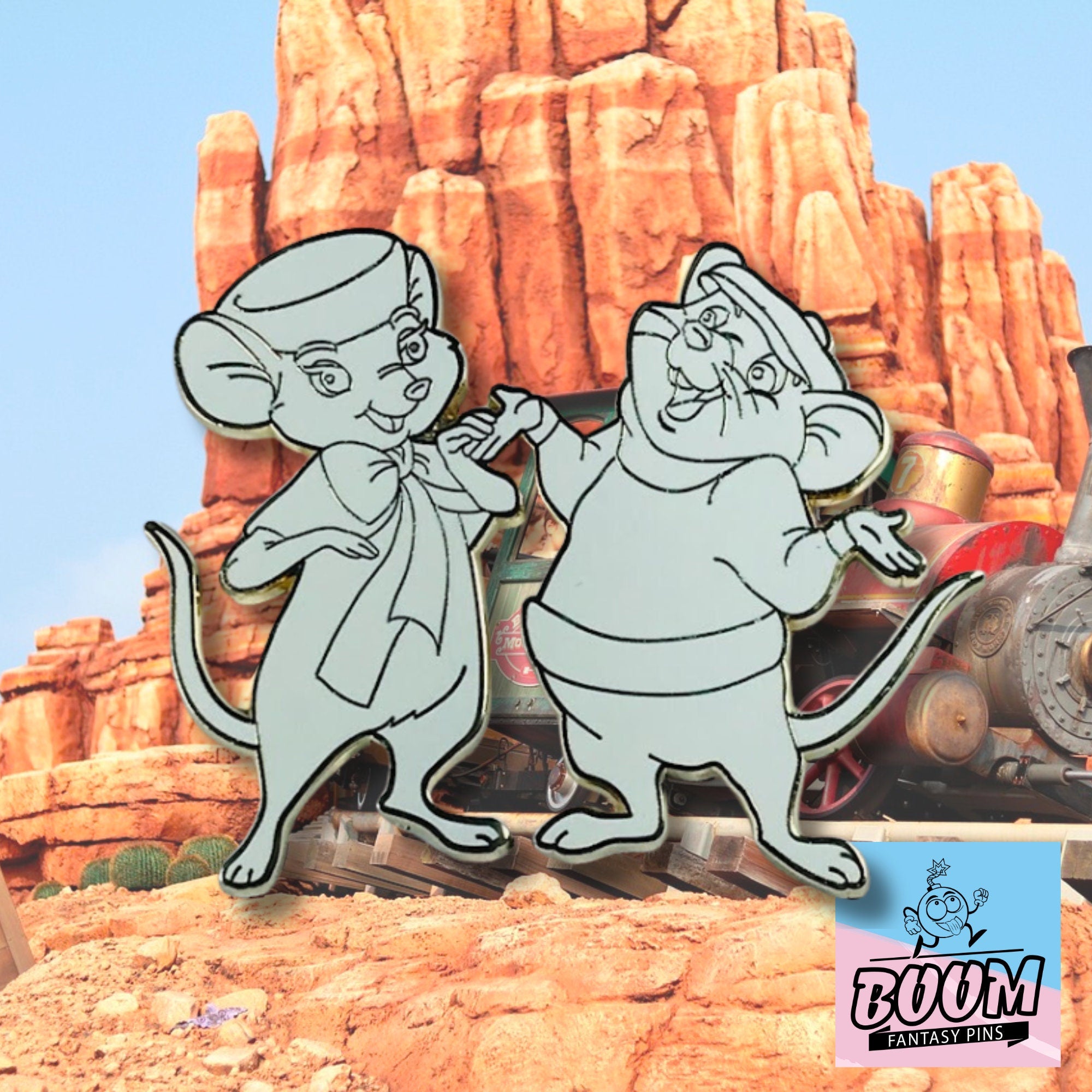 Pin's – Bernard et Bianca du film Les Aventures de Bernard et Bianca – Disney Fantasy