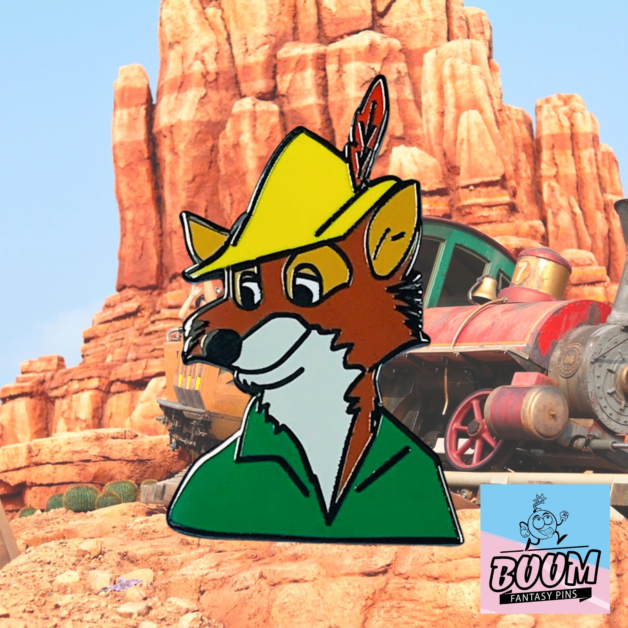 Pin – Monsieur Hood from Robin Hood Adventure – Disney Fantasy