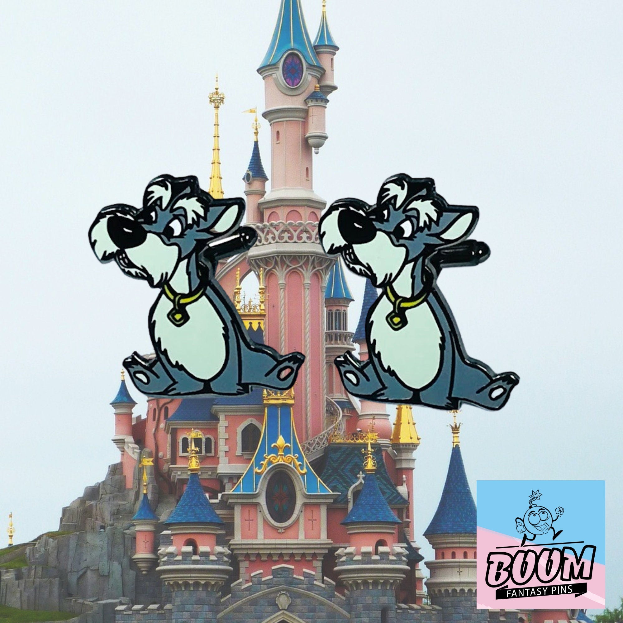 Cufflinks – Jock from Lady and the Tramp – Disney Fantasy