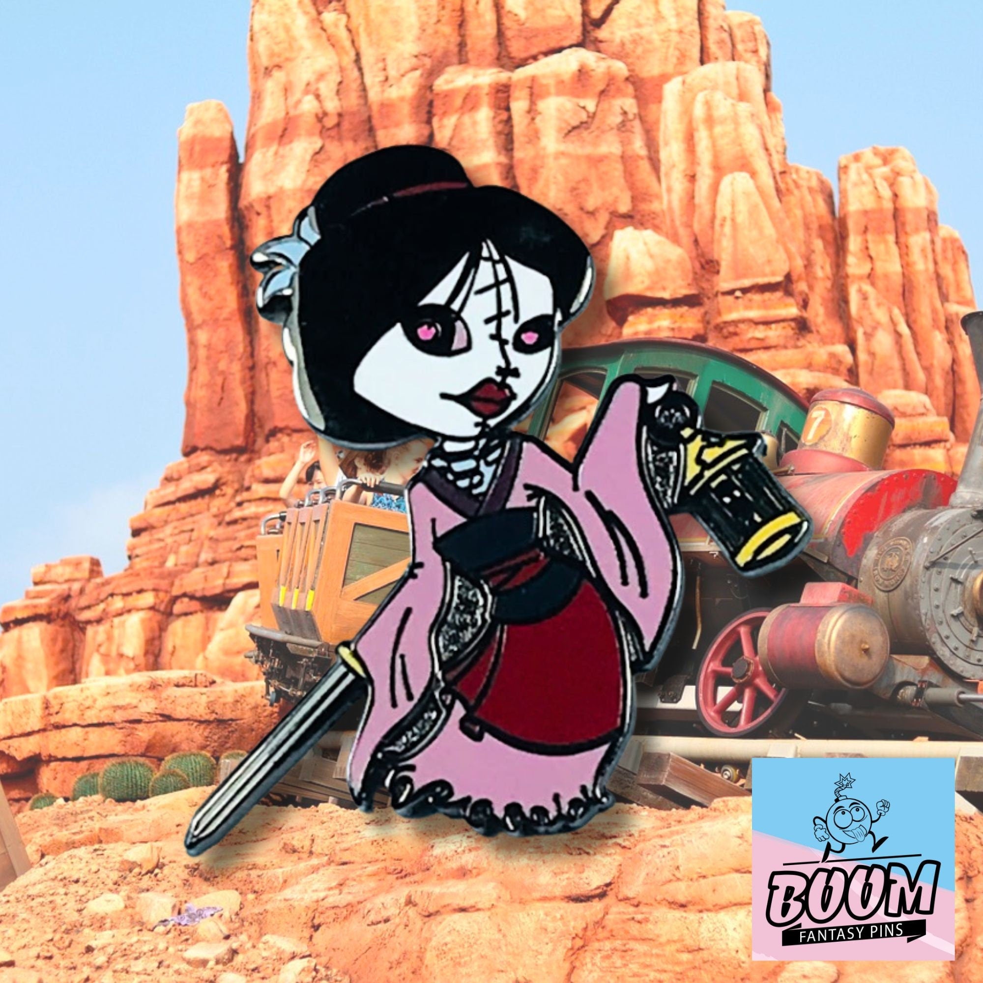 Pin – Fa Mulan como Zombie de Mulan – Disney Fantasy