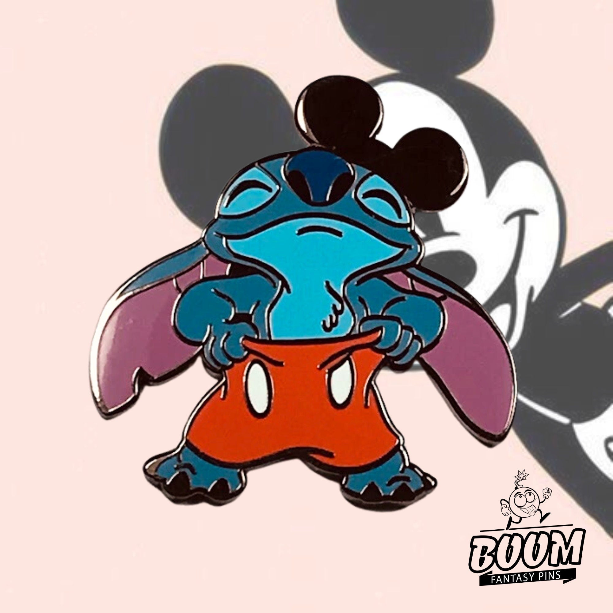 Épingle – Expérience 626 : Stitch en Mickey Mouse de Lilo &amp; Stitch – Disney Fantasy