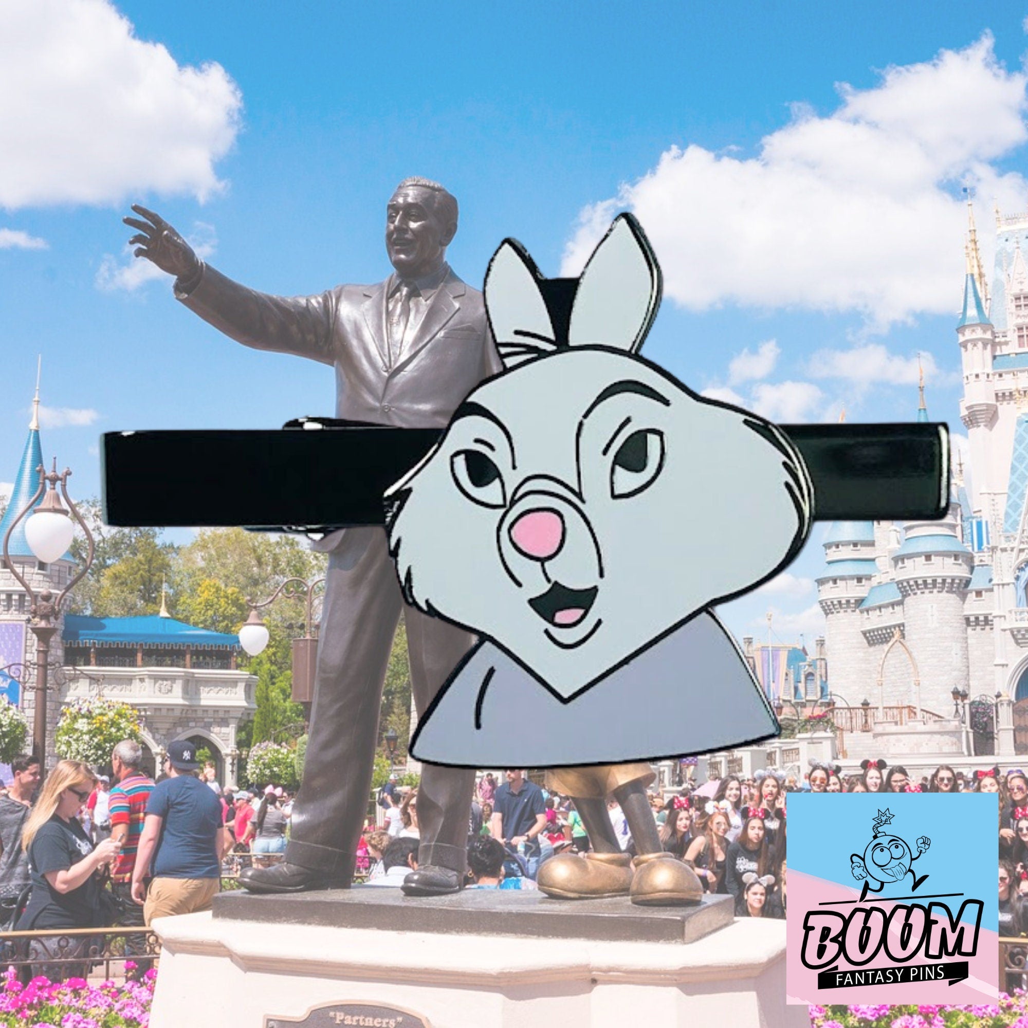 Pinza de corbata – Skippy sin sombrero de Robin Hood – Disney Fantasy