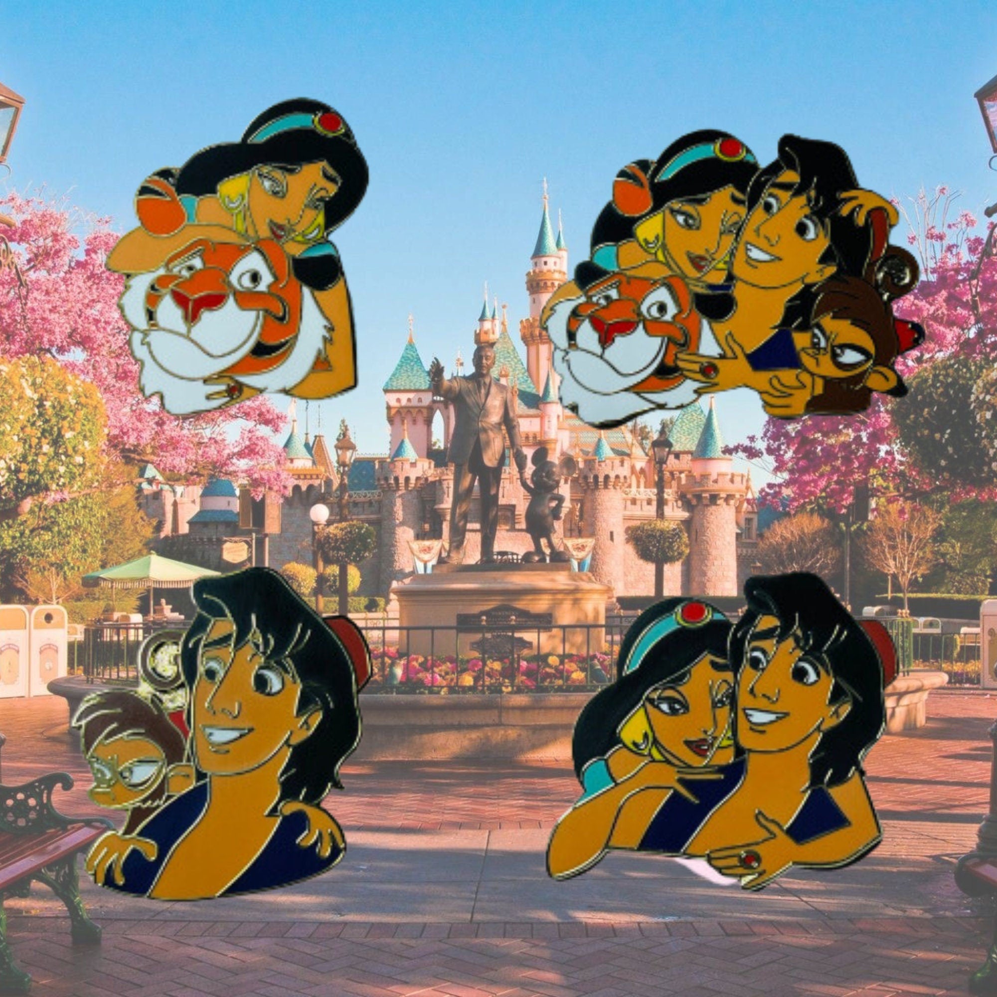 Pin – Princesa Jasmine de Aladdin – Disney Fantasy