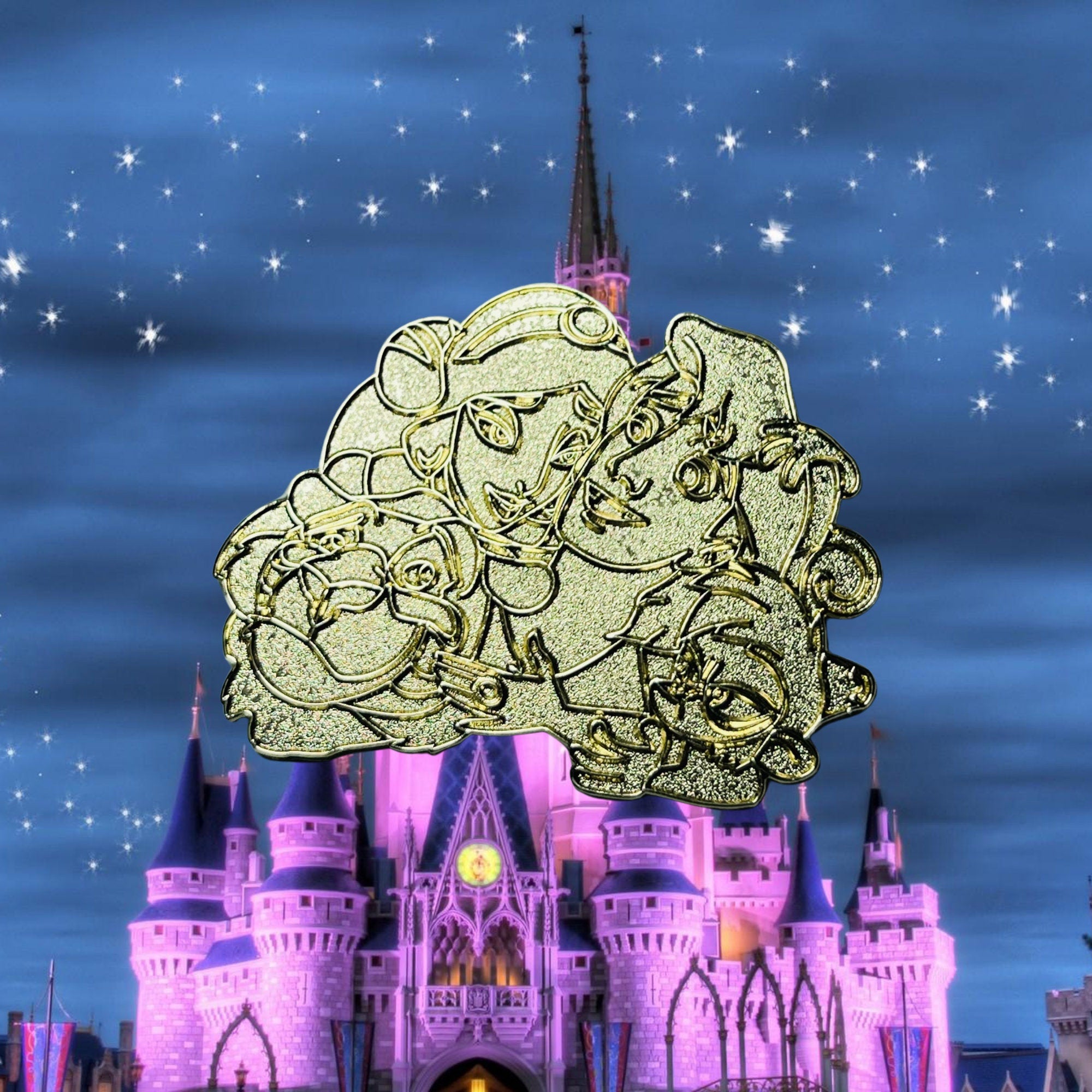 Pin's – Princesse Jasmine et Aladdin du film Aladdin – Disney Fantasy