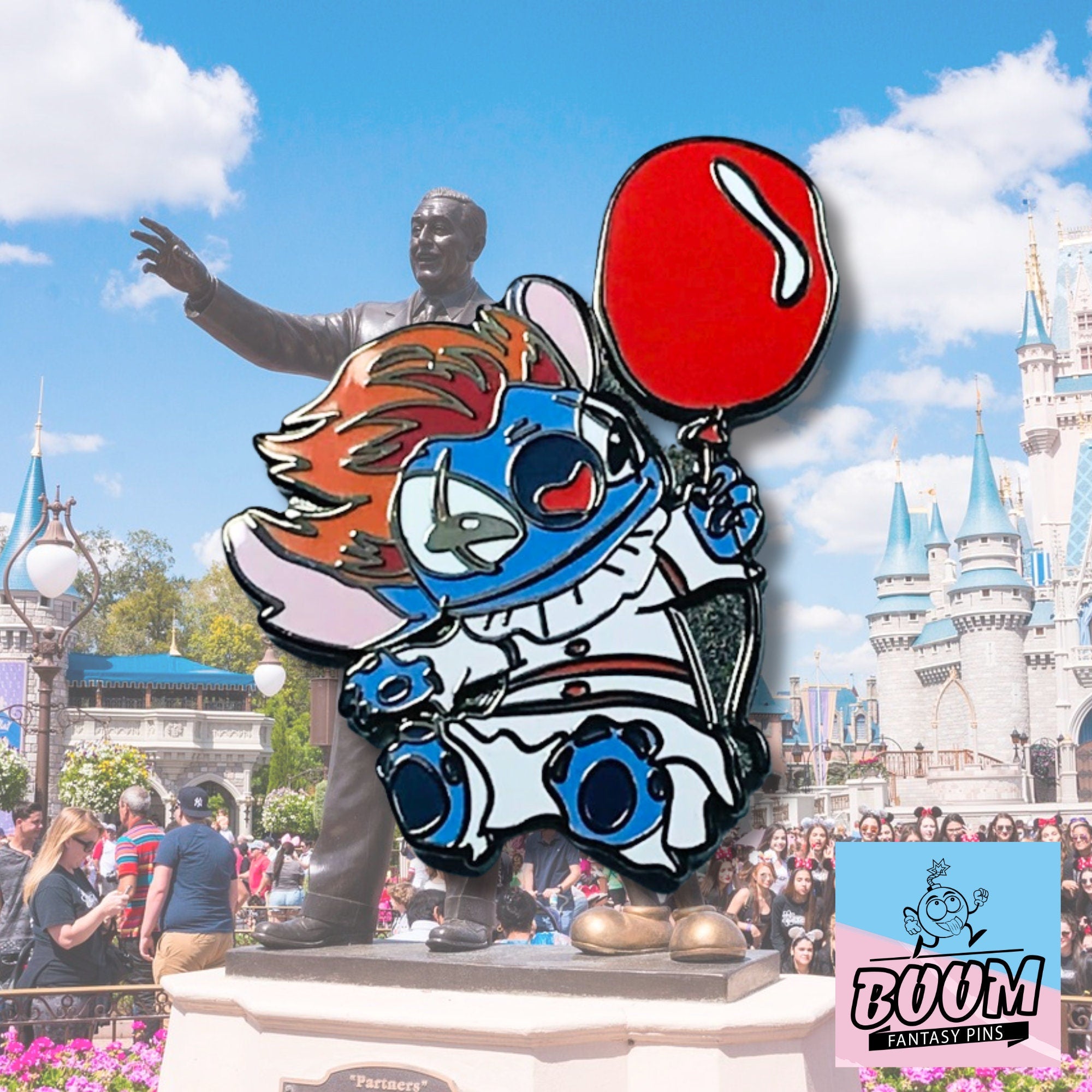 Épingle – Expérience 626 Stitch en Pennywise de Lilo &amp; Stitch – Disney Fantasy