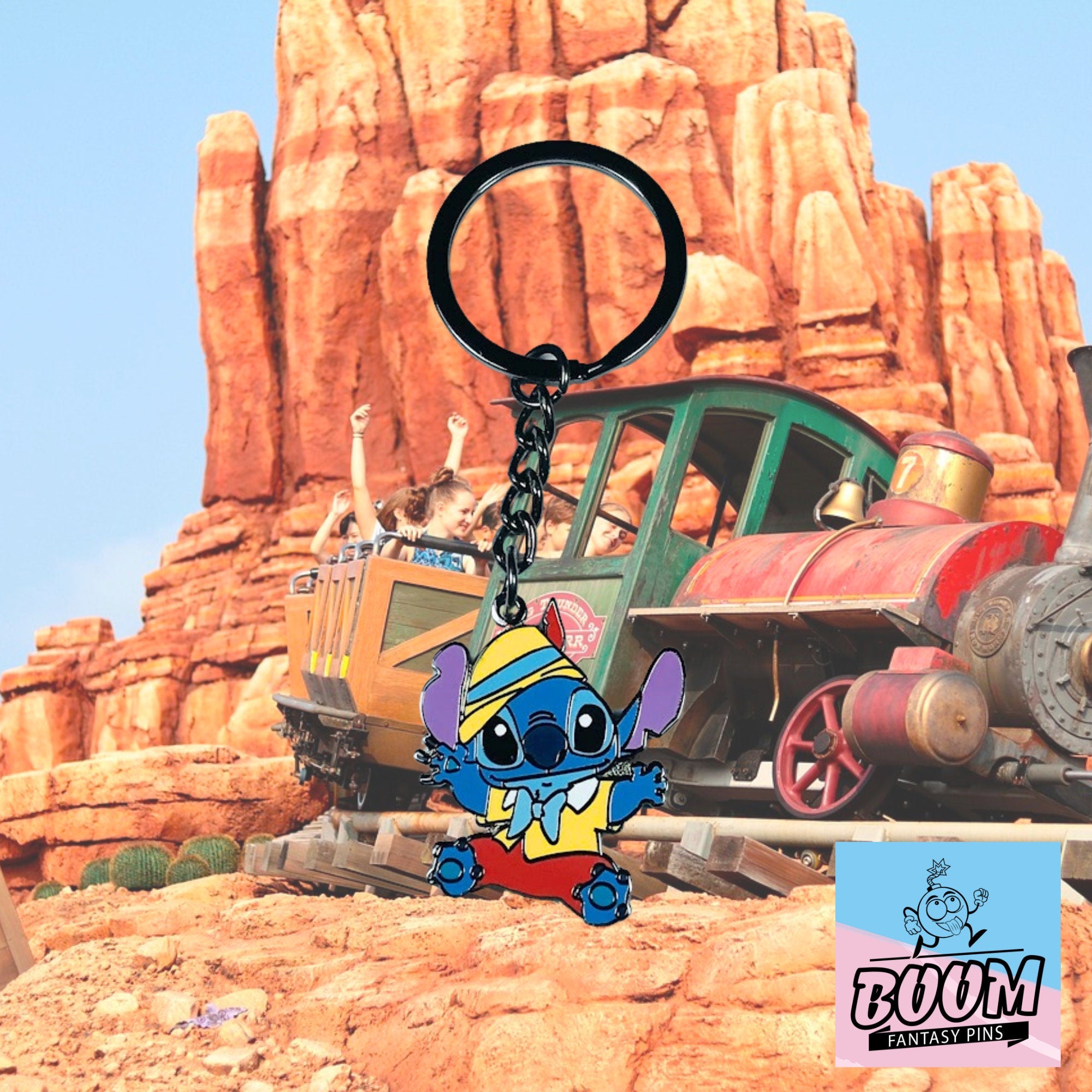 Porte-clés – Stitch Expérience 626 de Lilo &amp; Stitch – Disney Fantasy