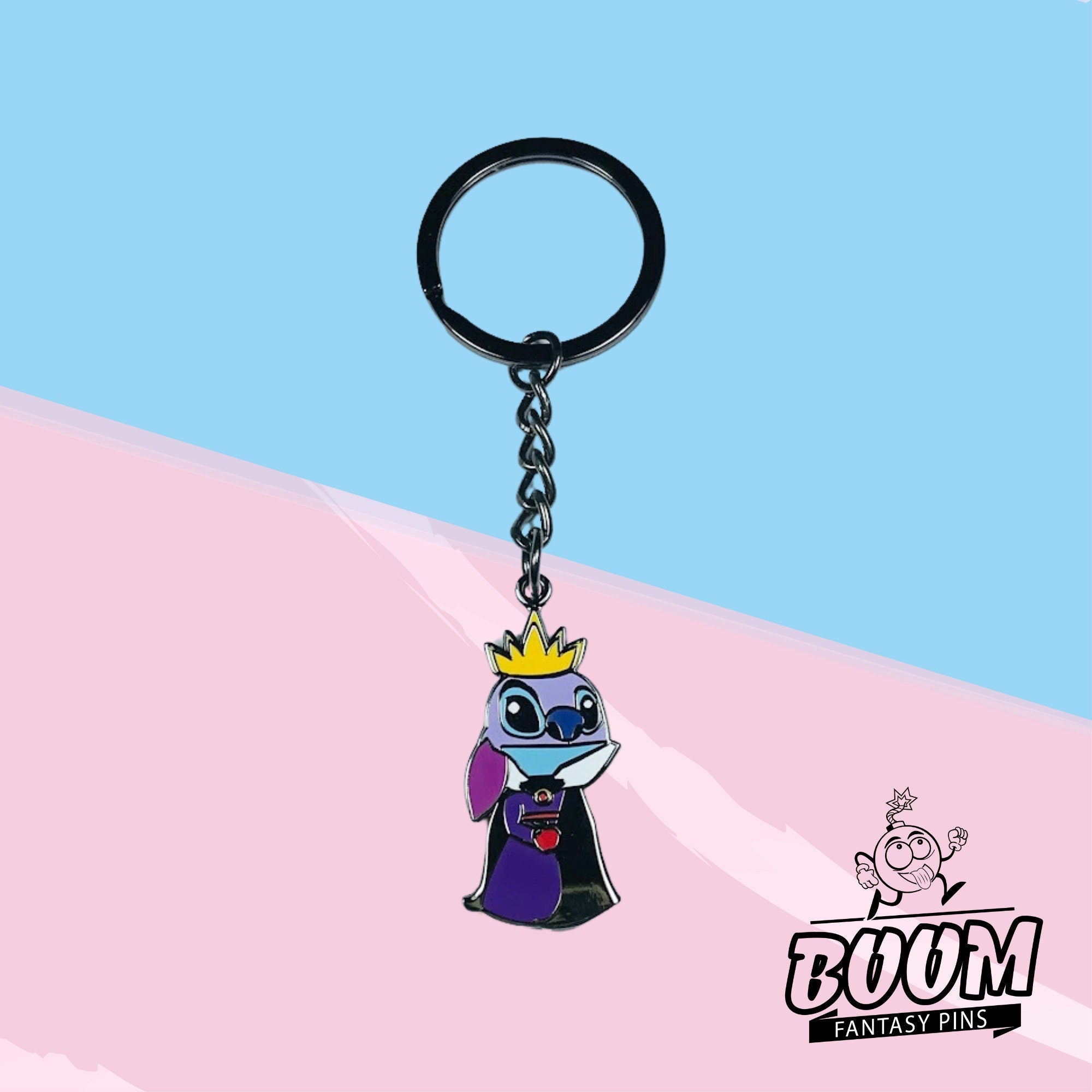 Llavero – Experimento 626 Stitch como la Reina Malvada de Lilo &amp; Stitch – Disney Fantasy