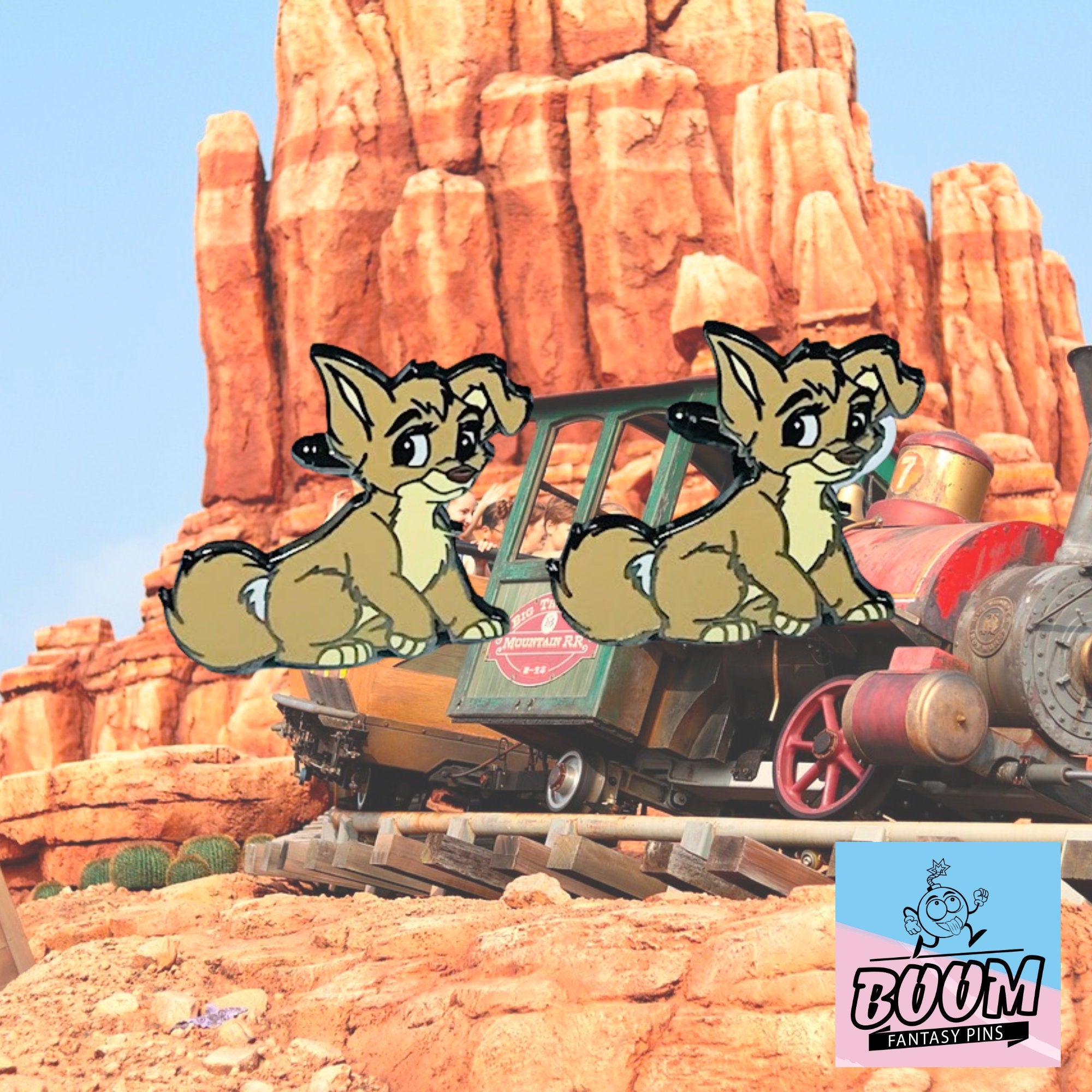 Boutons de manchette – Ange de La Belle et le Clochard – Disney Fantasy