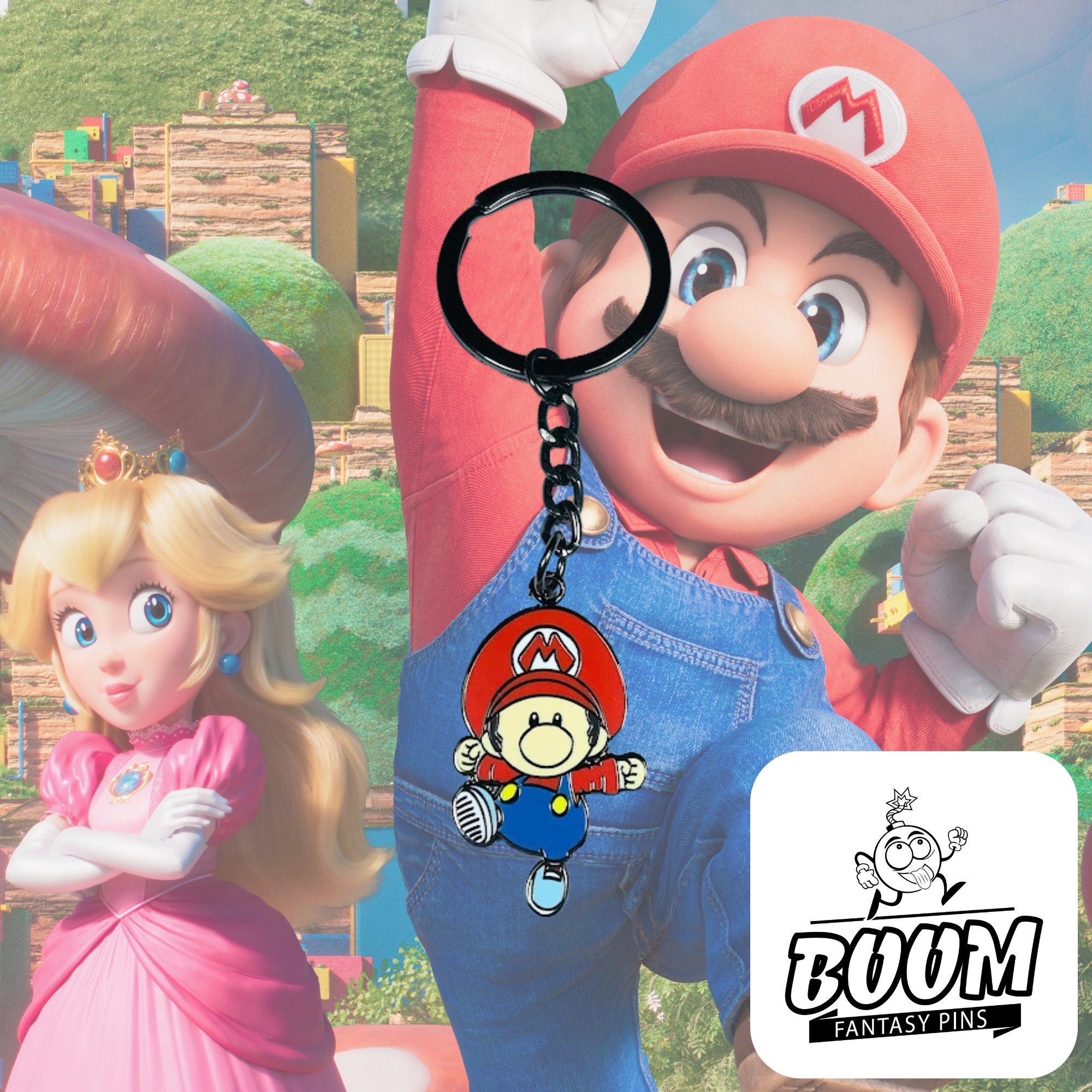 Keychain – Mario from Super Mario Bros – Nintendo Franchise