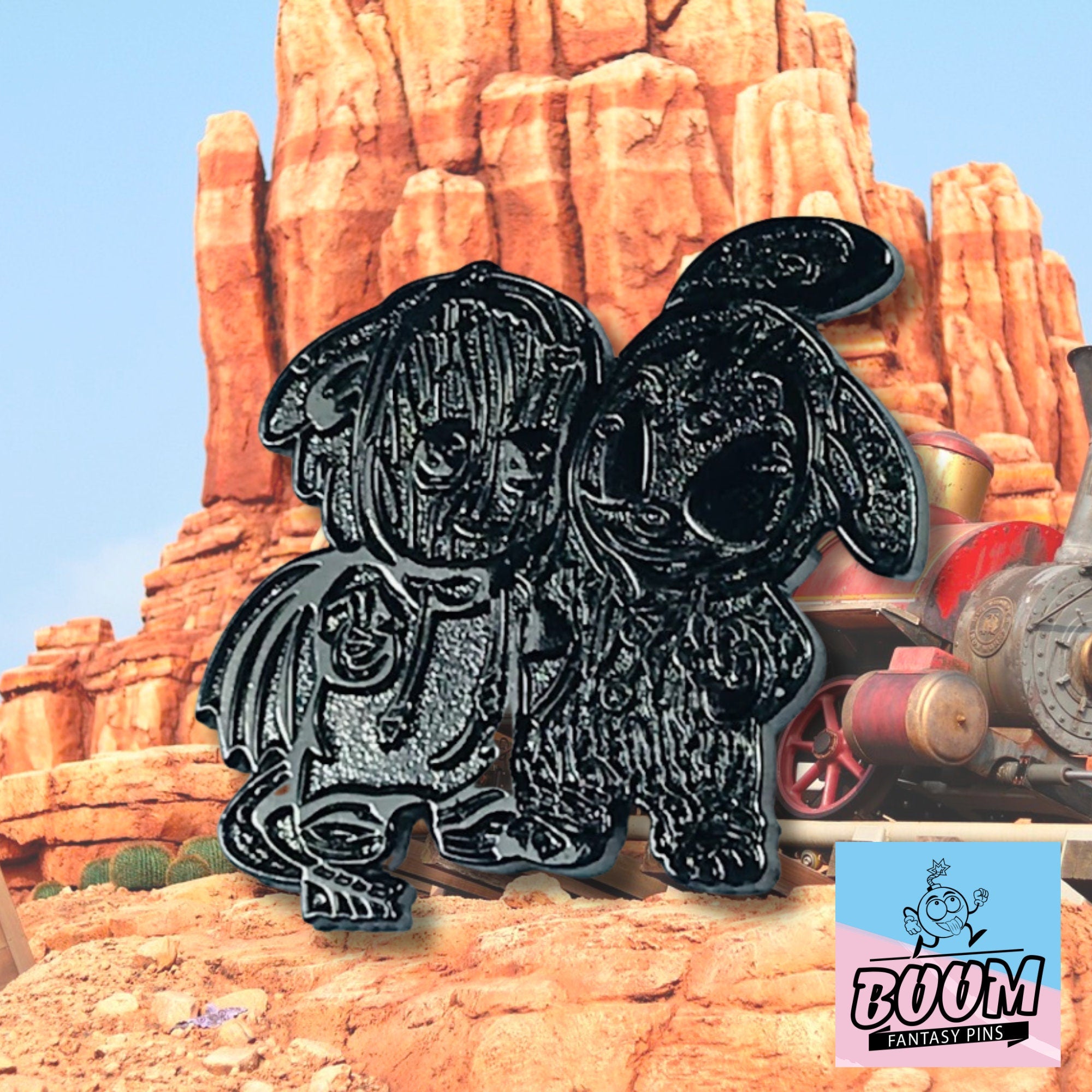 Pin's – Groot des Gardiens de la Galaxie et Stitch de Lilo &amp; Stitch – Disney Fantasy