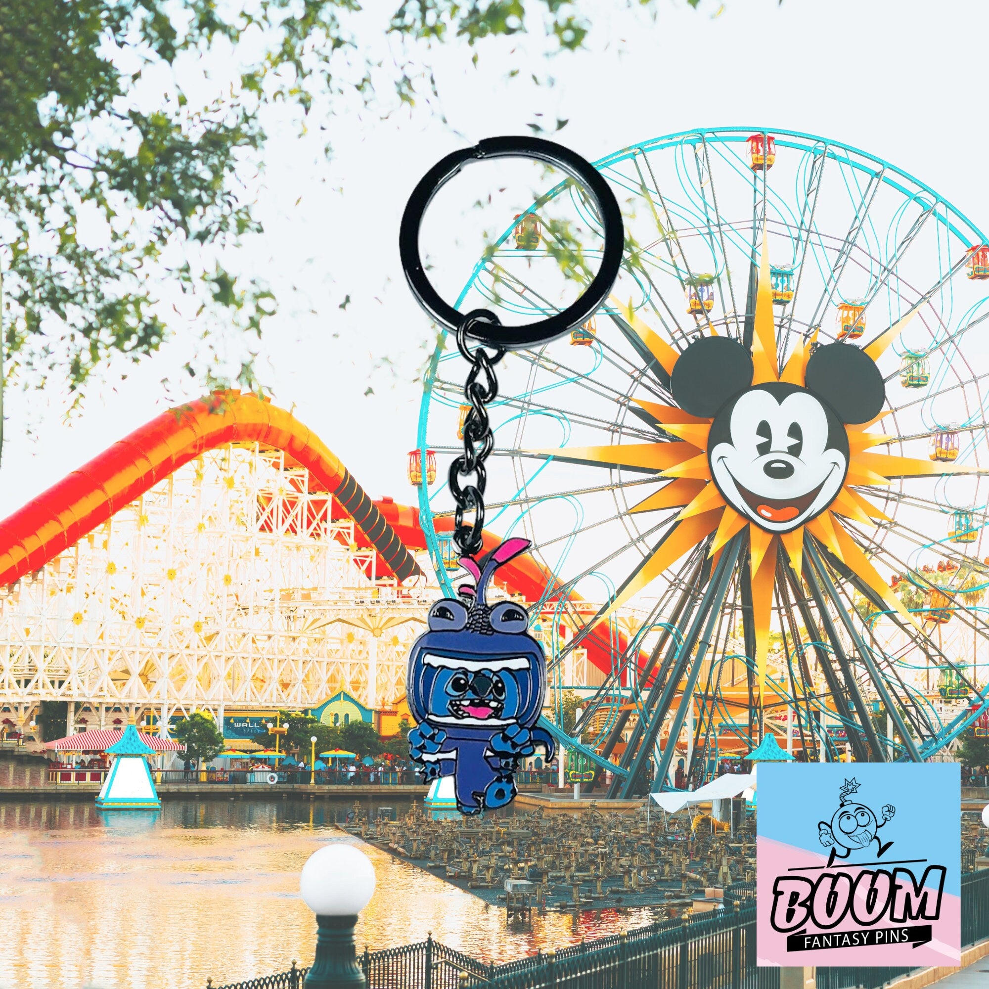 Llavero – Stitch como experimento 626 de Lilo y Stitch – Disney Fantasy