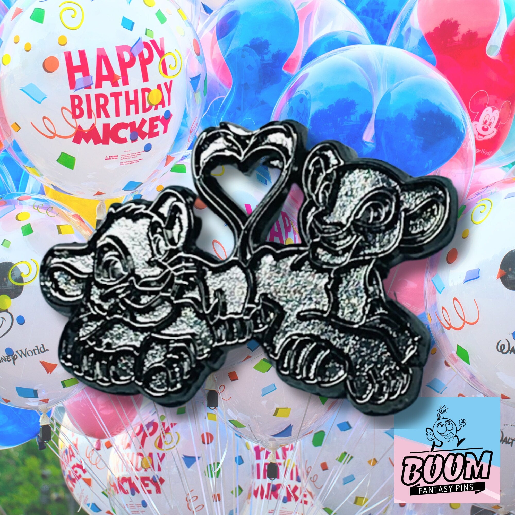 Pin's – Simba et Nala du Roi Lion – Disney Fantasy